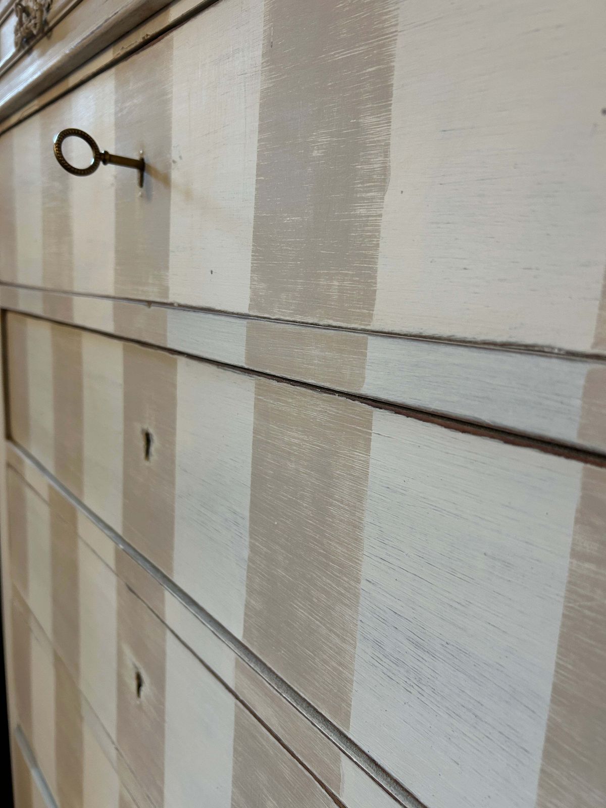 Antique French Painted Chest Of Drawers photo furniture