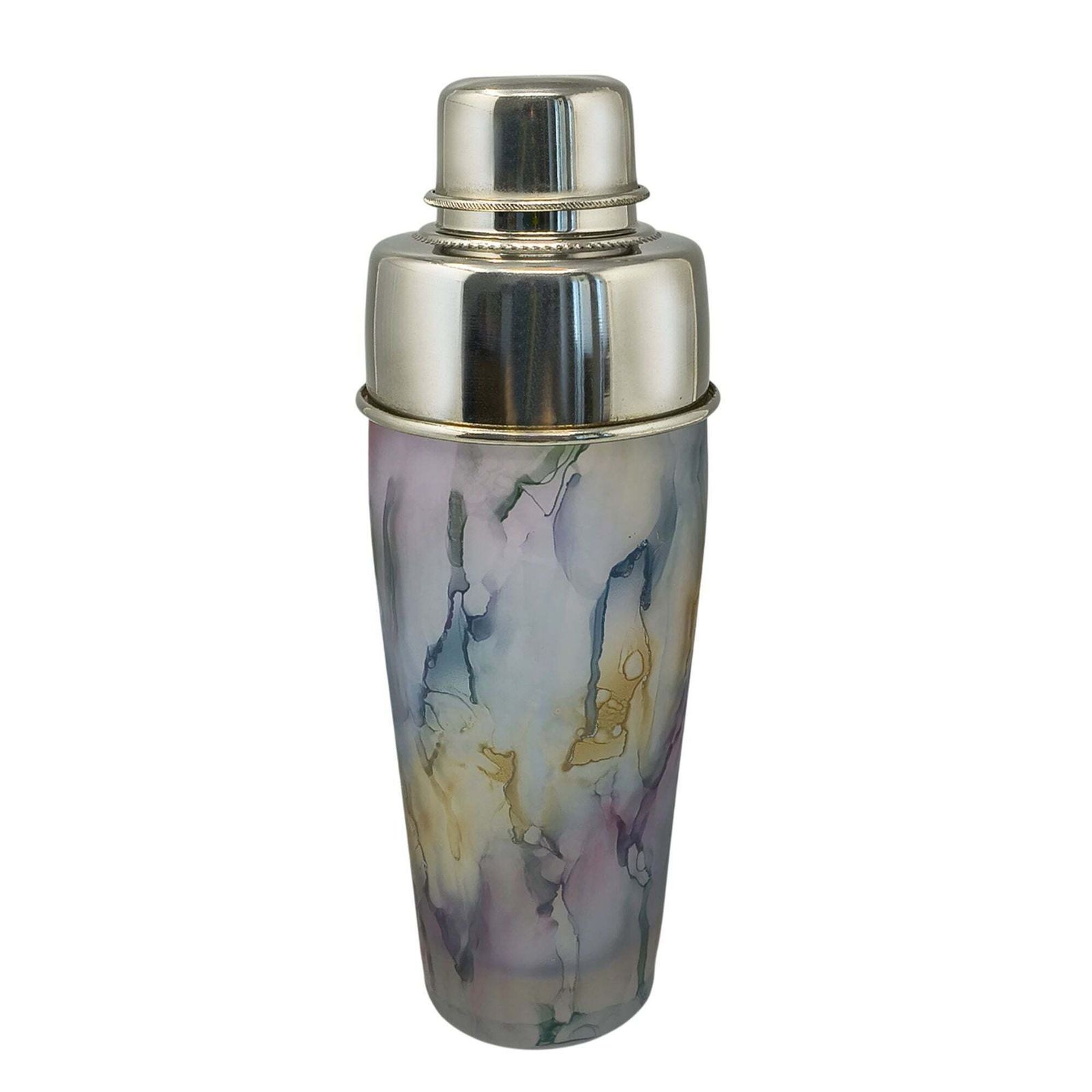 1970s Mid Century Cocktail Shaker In Murano Glass. Made In Italy