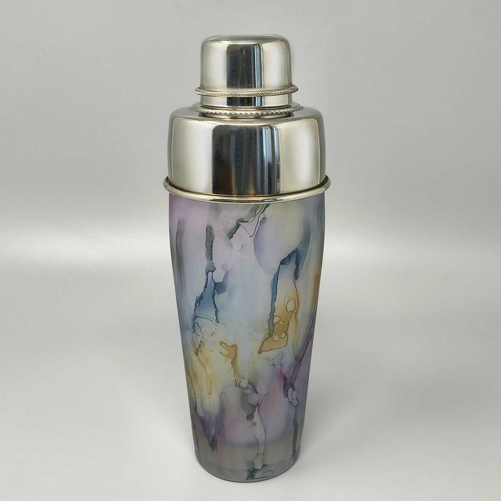 1970s Mid Century Cocktail Shaker In Murano Glass. Made In Italy photo 364.0