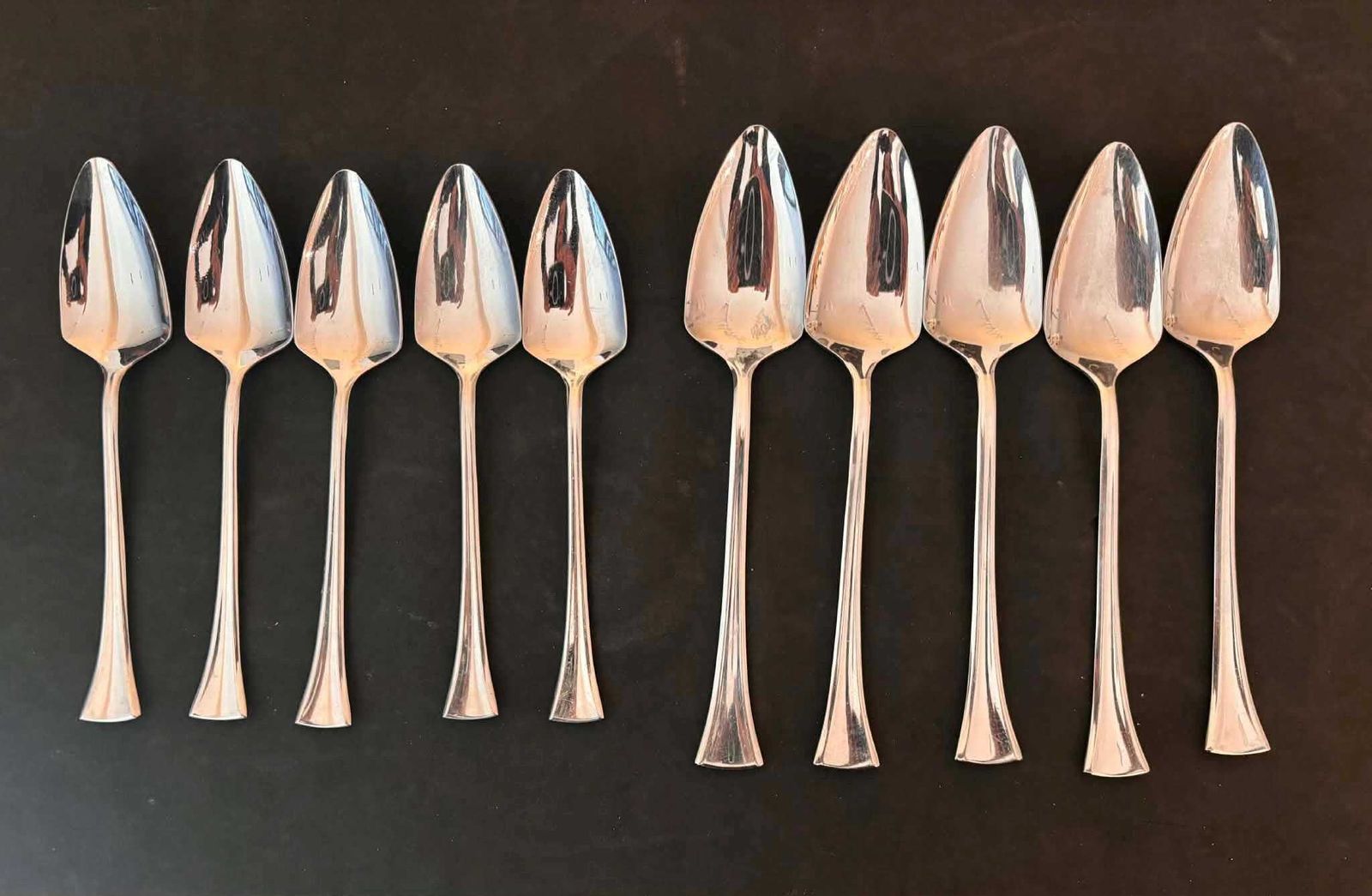 Rare Giacomo Pinti Futuristic Designer Cutlery Set 1990s Italy Pintinox X 5 Vanity Pattern photo buy