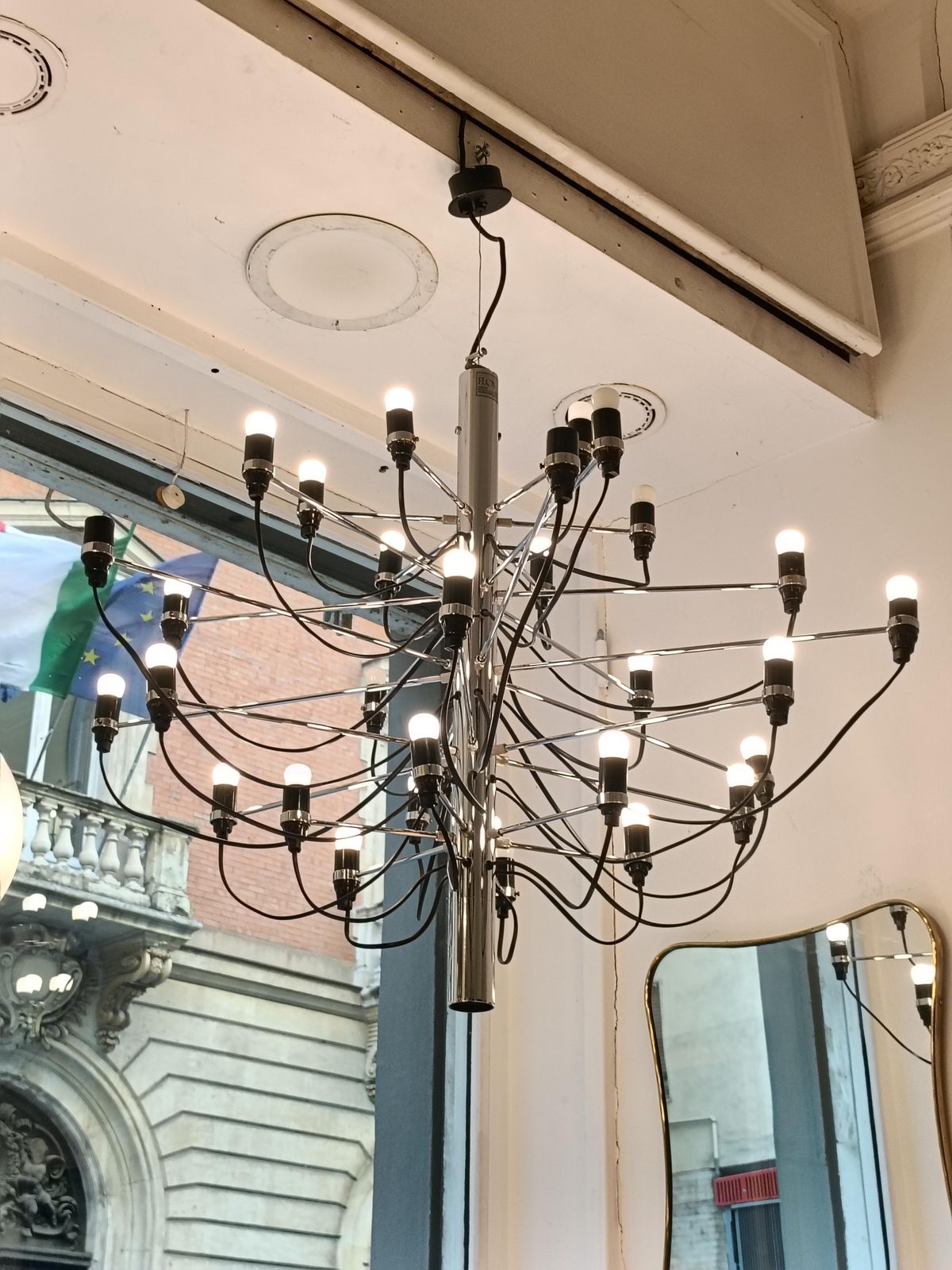 Gino Sarfatti For Flos Chandelier Mod.2097/30, Italy 1960s photo for sale