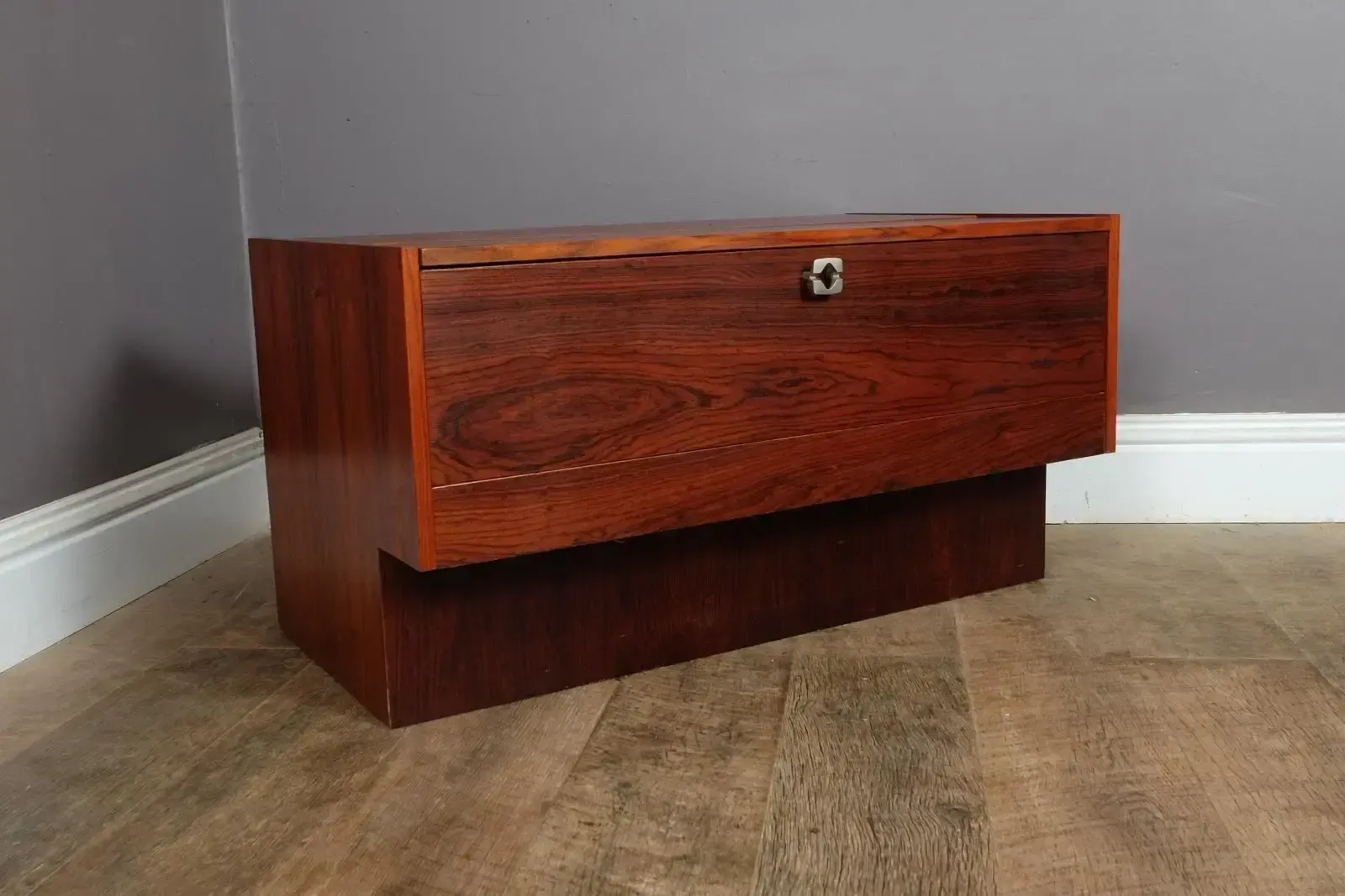 Furniture Vintage Danish Mid Century Teak Desk By P.A. Nielsen And Co photo