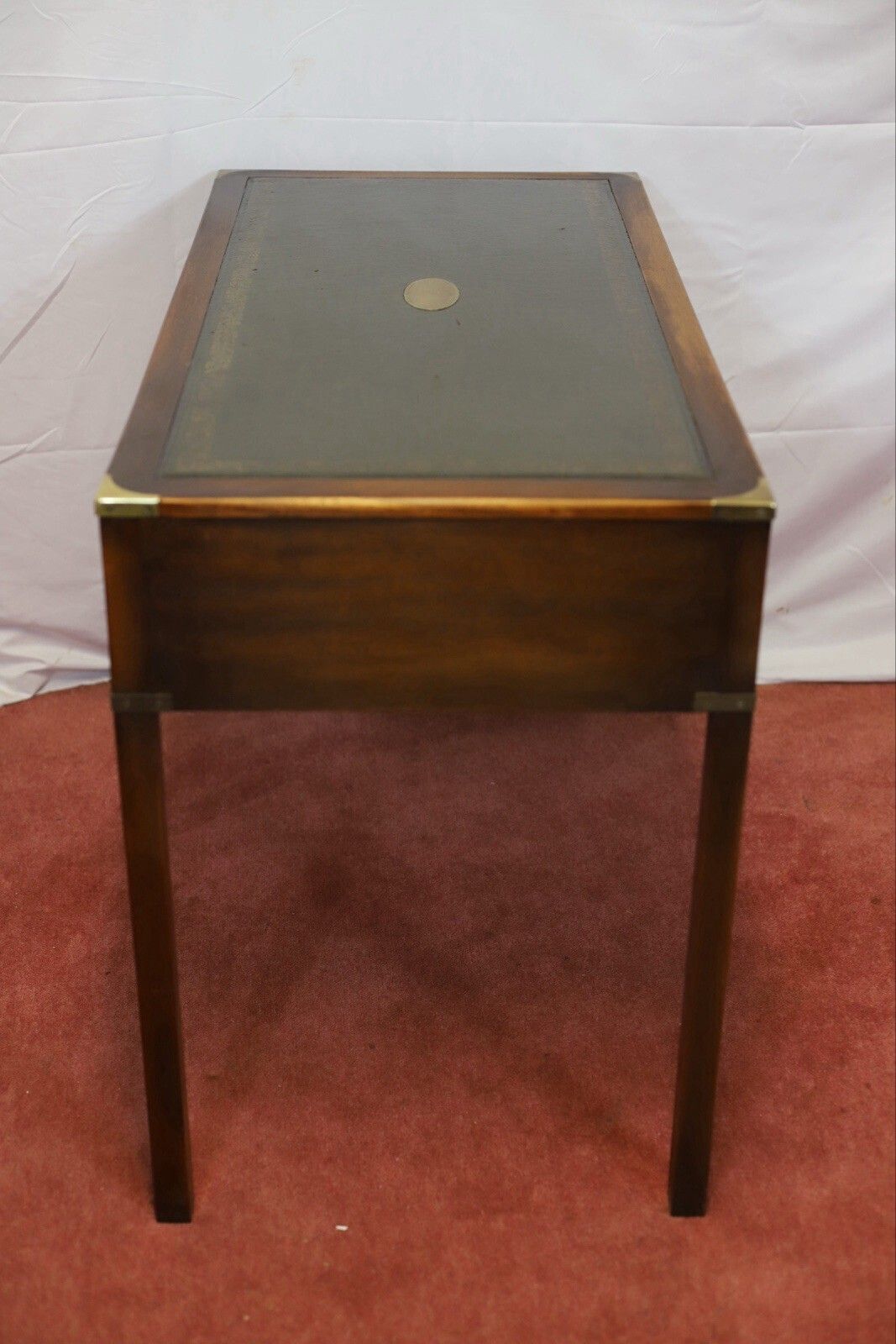 Furniture Reprodux Bevan Funnell Lovely Military Campaign Style Writing Desk photo