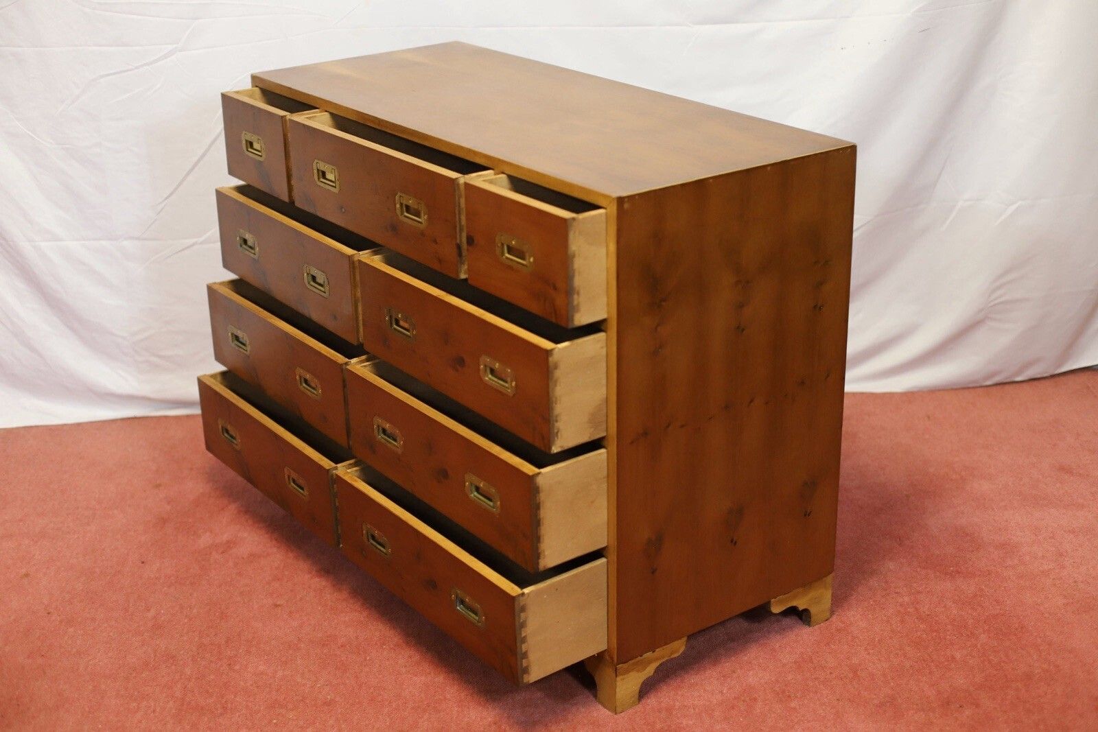 photo vinterior Beautiful Military Campaign Chest Of Drawers