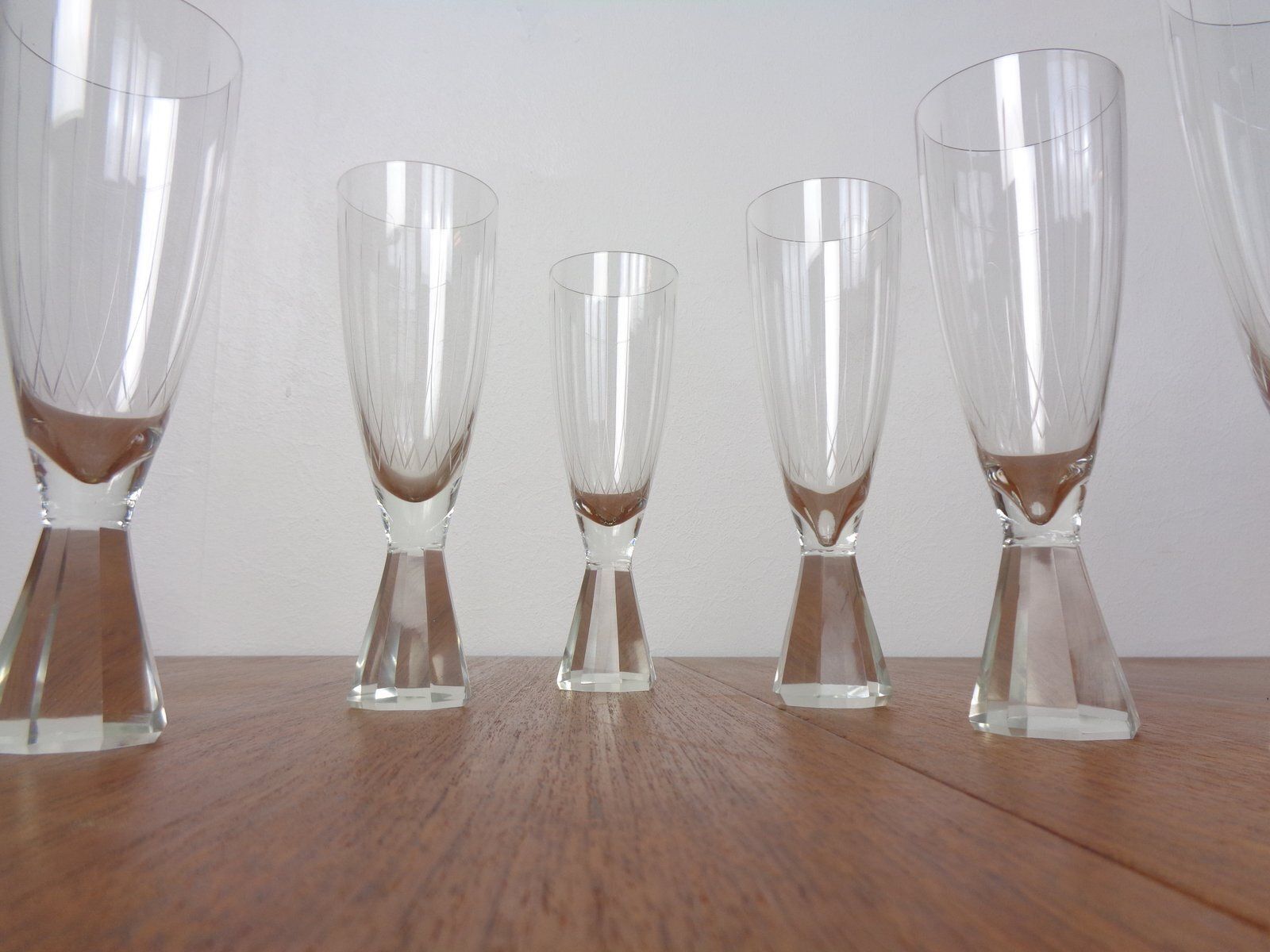Champagne Glasses From Friedrich Glas, Germany, 1960s, Set Of 6 photo buy