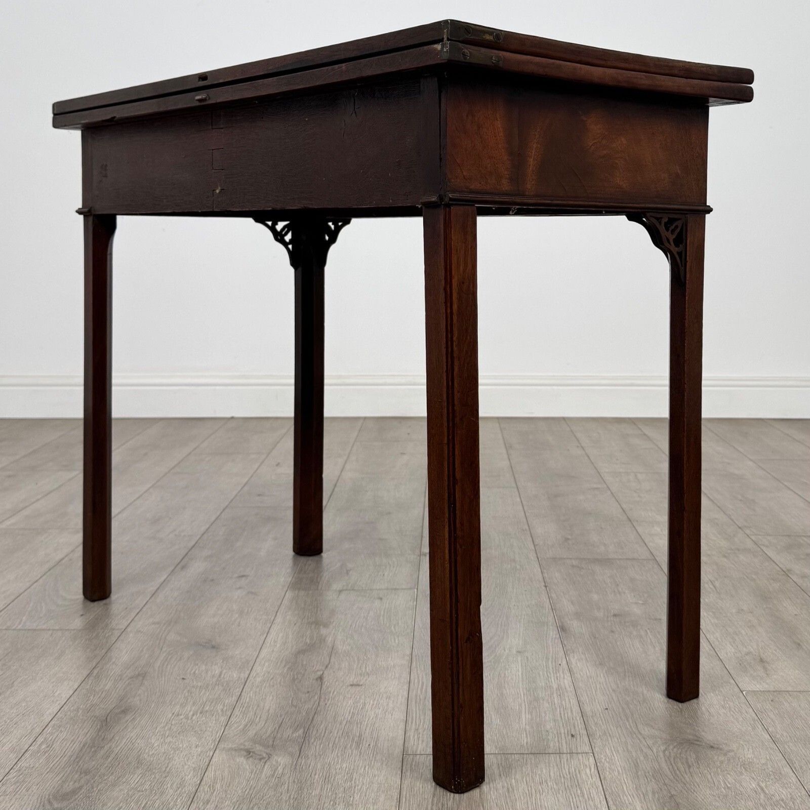 Antique 18th Century Georgian Tea Table In Mahogany ( Af 5390 ) photo buy