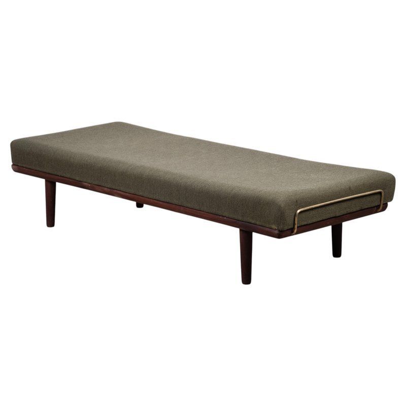 Mid Century Danish Model Ge19 Daybed In Teak Attributed To Hans J. Wegner For Getama, 1960s