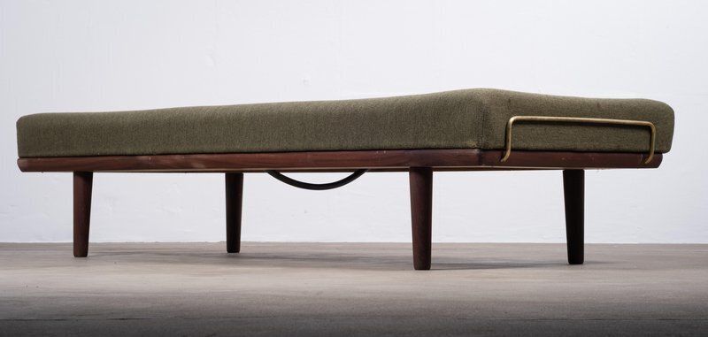 Mid Century Danish Model Ge19 Daybed In Teak Attributed To Hans J. Wegner For Getama, 1960s photo for sale