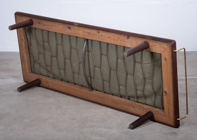 photo furniture Mid Century Deens Model Ge19 Daybed In Teakhout, Toegeschreven Aan Hans J. Wegner Voor Getama, Ca. Jaren 1960