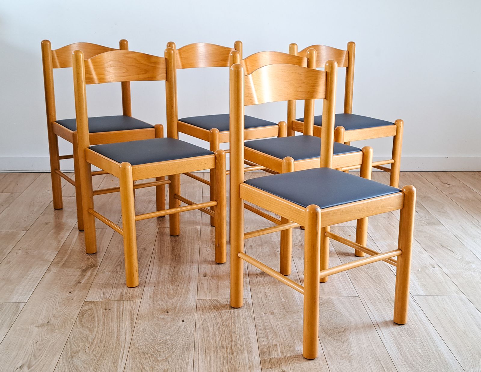Mid Century Retro Vico Magistretti Style Italian Dining Chairs photo furniture