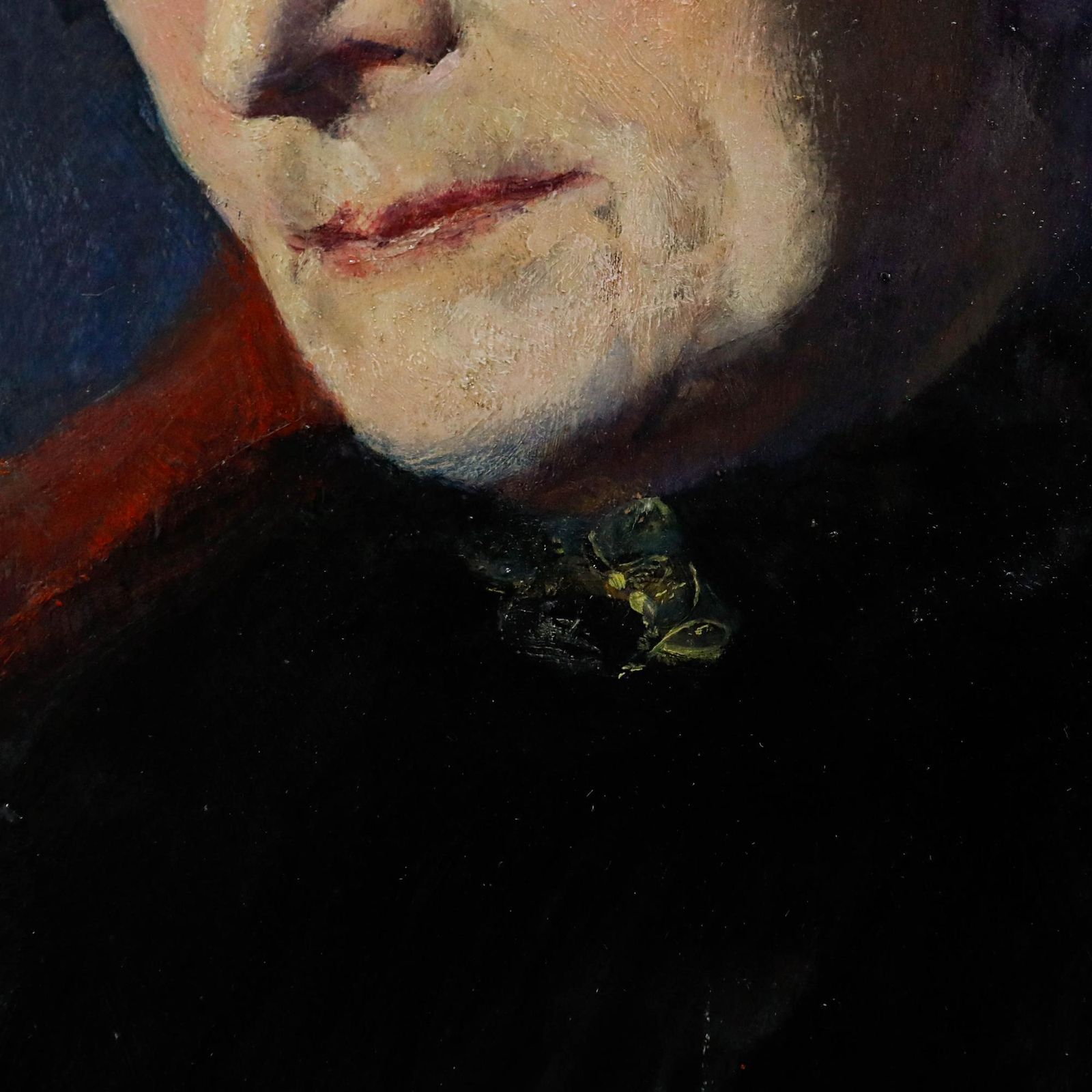 Framed 1888 Oil   Portrait Of A Lady photo vinterior