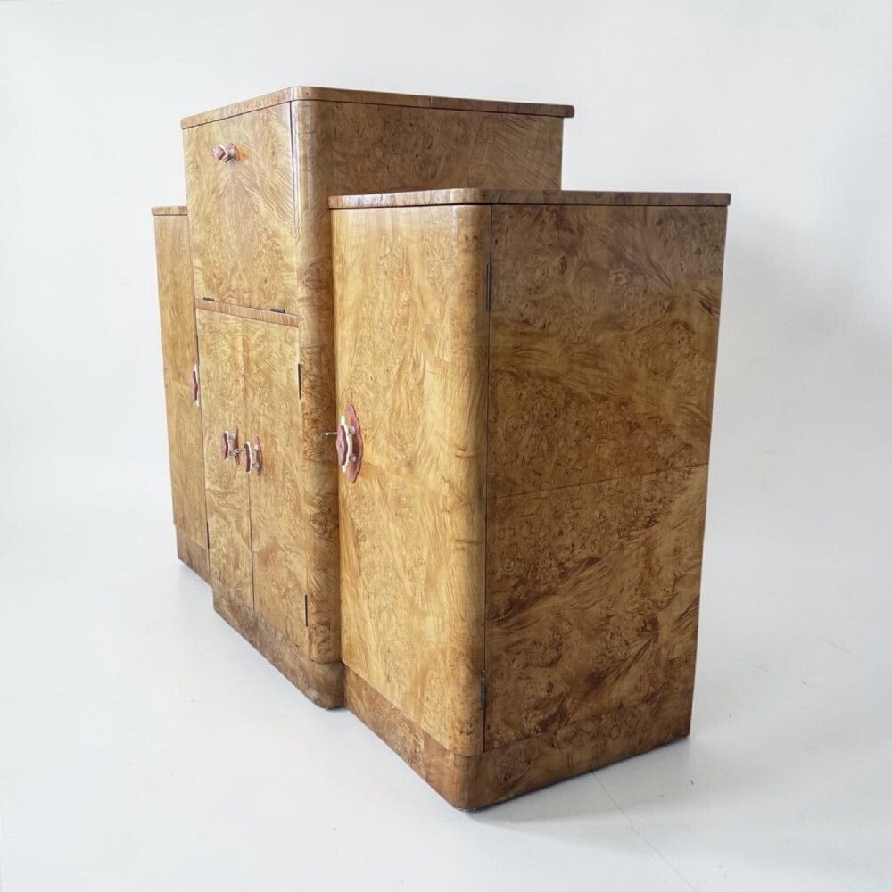 Fine Art Deco Cocktail Cabinet photo for sale