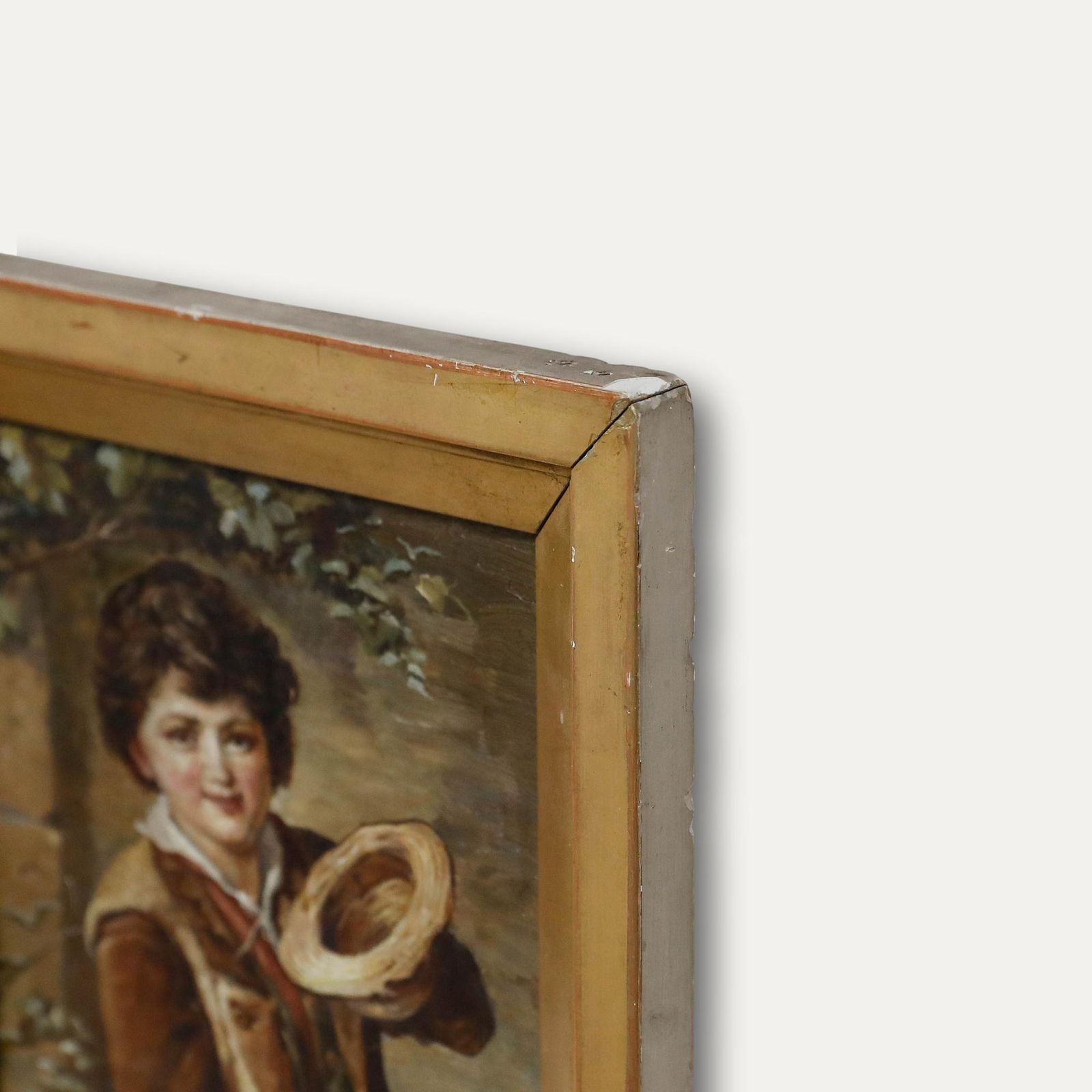 After Augusto Bompiani (1852 1930)   Framed 19th Century Oil, You Can't Refuse photo vinterior