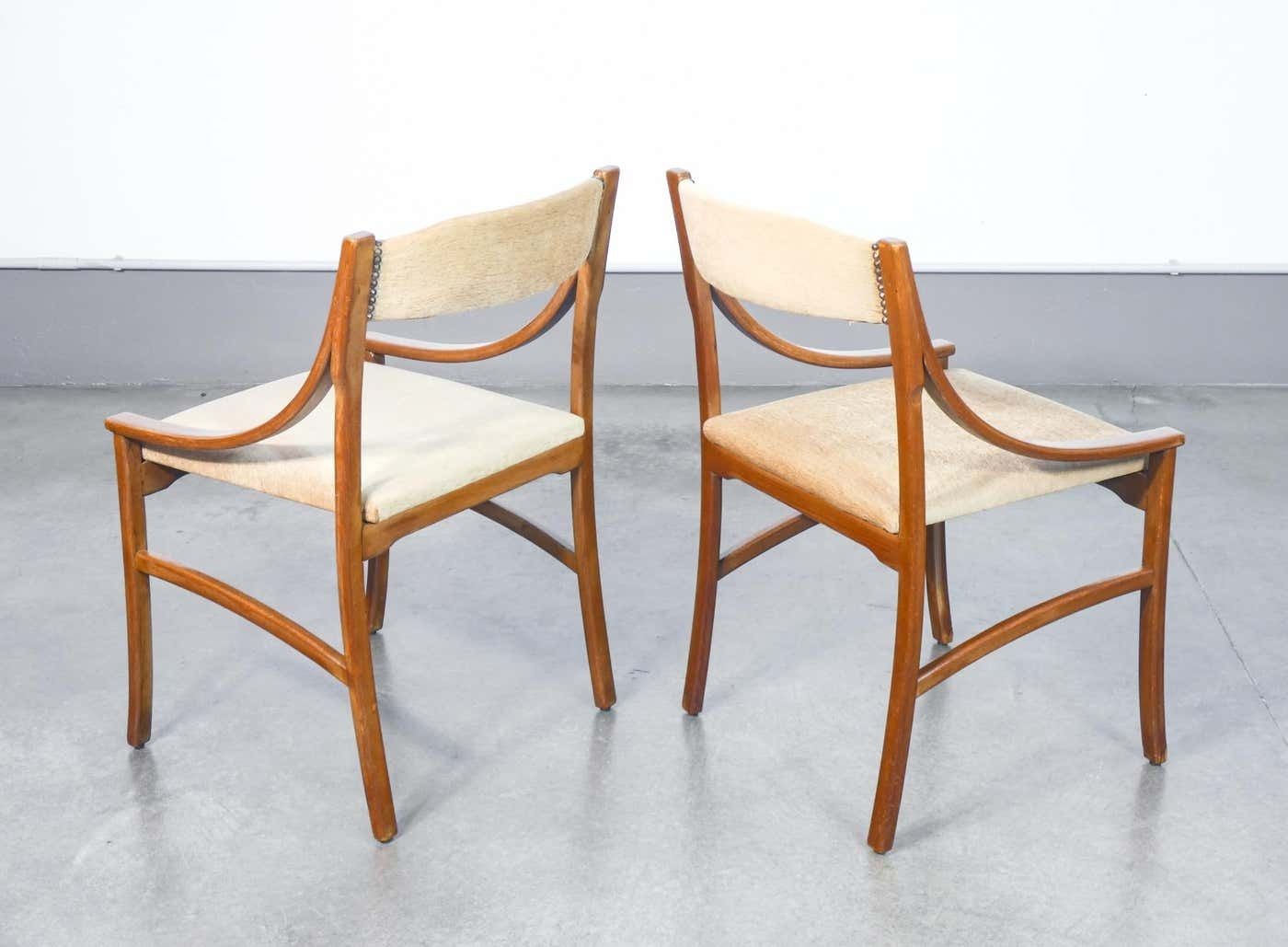 Set Of Four Chairs, Design By Silvio Cavatorta. Italy, 50s photo buy