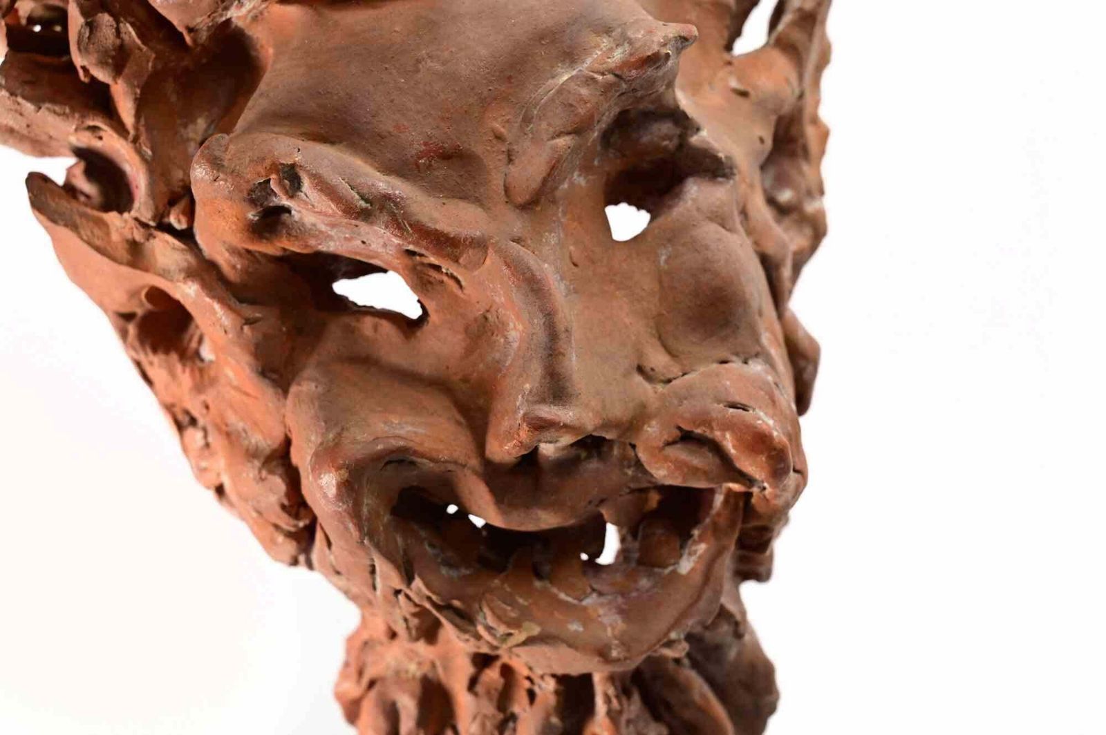Sirio Pellegrini Satyr   Sculpture By Sirio Pellegrini   1960s. photo Art