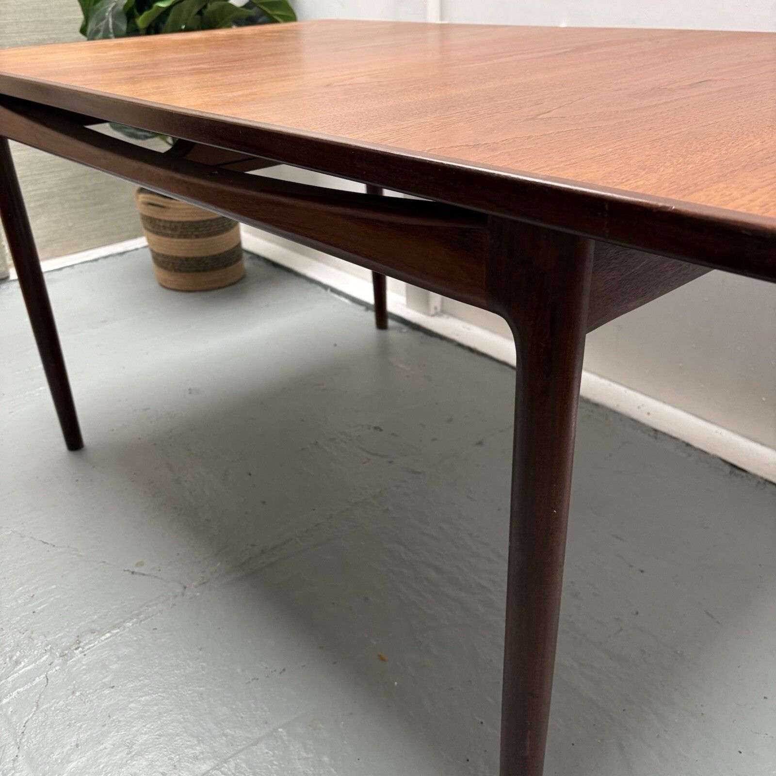 Iconic Ib Kofod Larsen G Plan Teak Extending Dining Table Seats Up To 12 photo vinterior