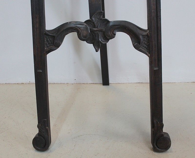 Blackened Wood Lectern 20th photo 700.4