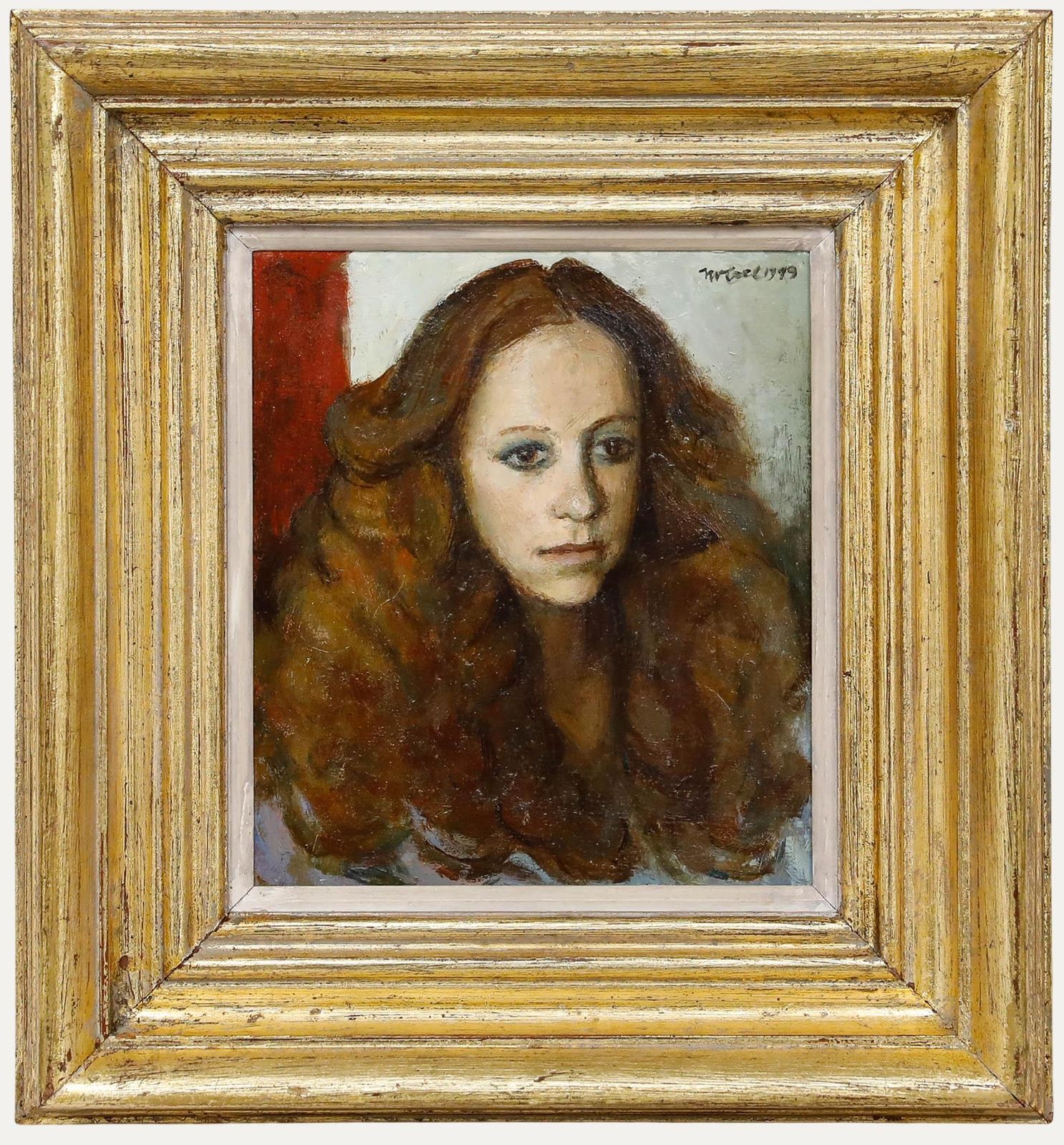 Charles James Mccall (1907 1989)   Framed 20th Century Oil, Jane Axford