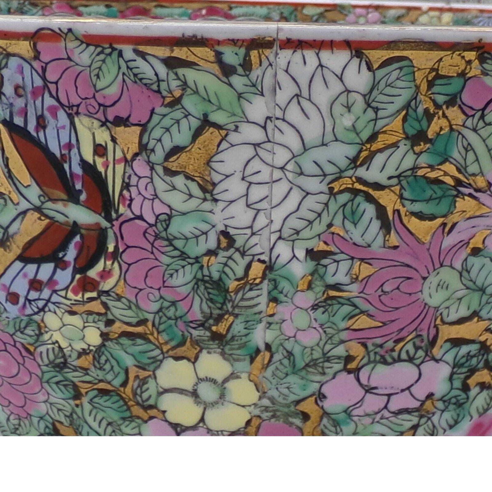 photo furniture Stunning Antique Oriental Chinese Da Qing Guangxu Nian Zhi Famille Rose Bowl