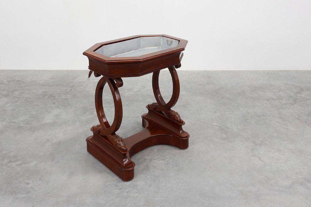 Biedermaier Planter In Wood, Germany, 1830s photo Garden Decor