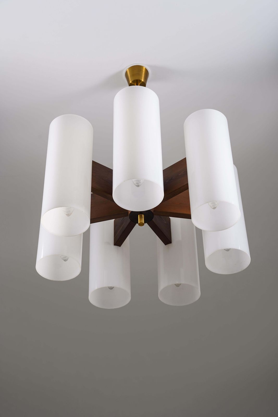 Swedish Chandeliers By Holger Johansson For Westal, 1970s photo Lighting