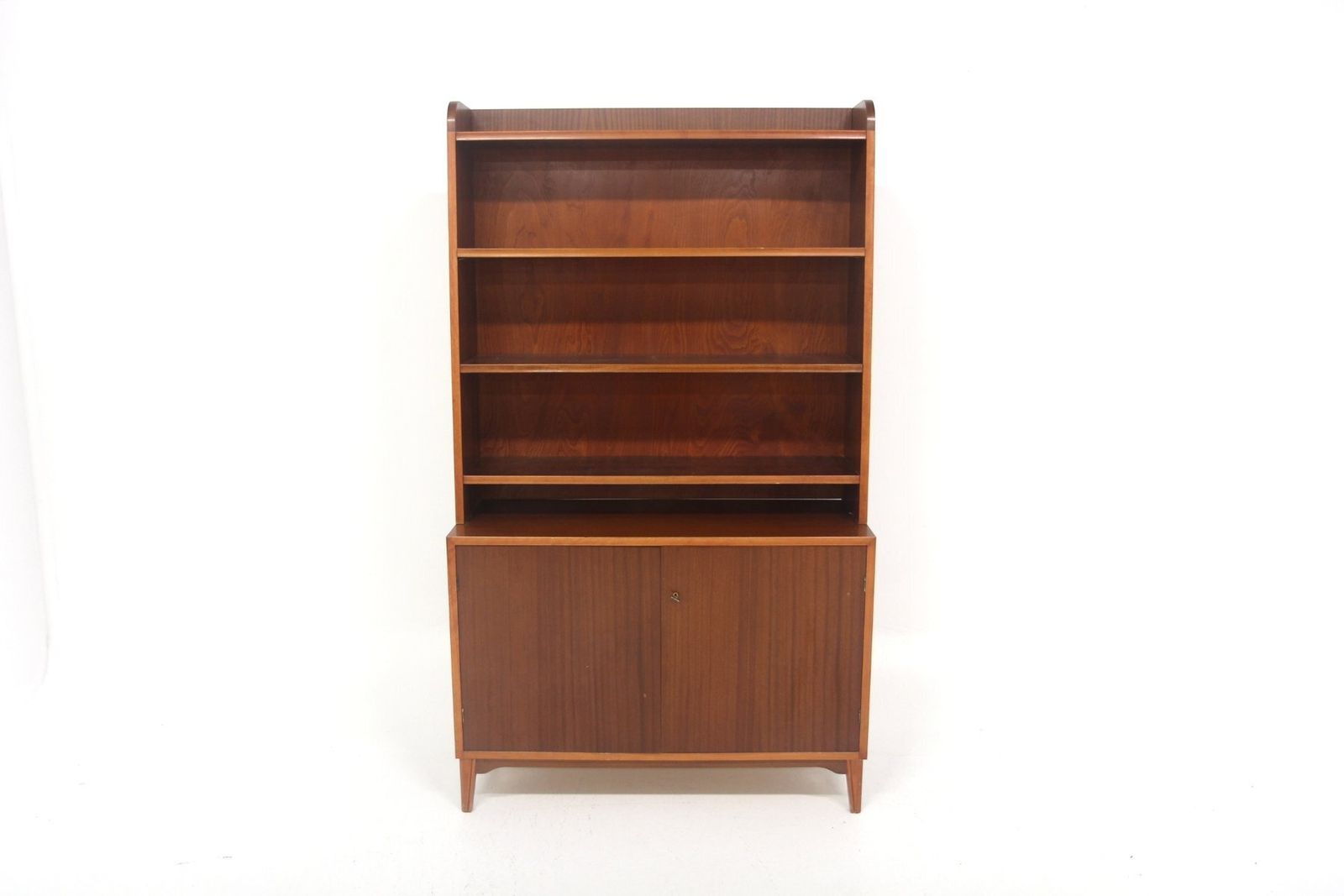 Scandinavian Mahogany Bookcase, Sweden, 1950 photo for sale
