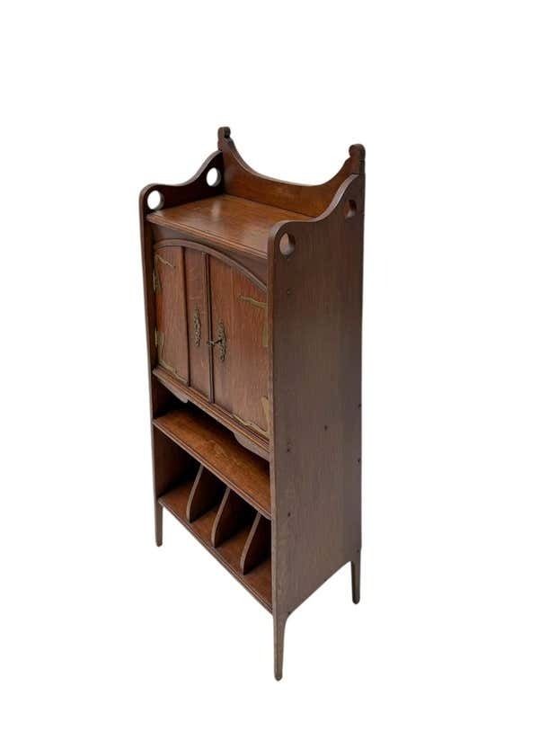 2176.0 Arts & Crafts Art Nouveau Cabinet By H.P. Mutters & Zoon Den Haag, 1900s photo