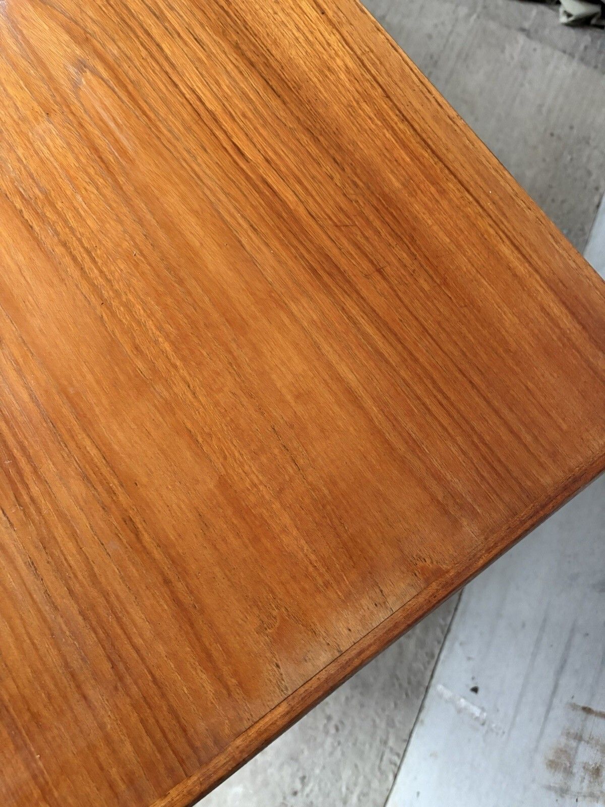 photo vintage Vtg Mid Century Danish Large Teak Sideboard By Johannes Andersen Uldum R1144