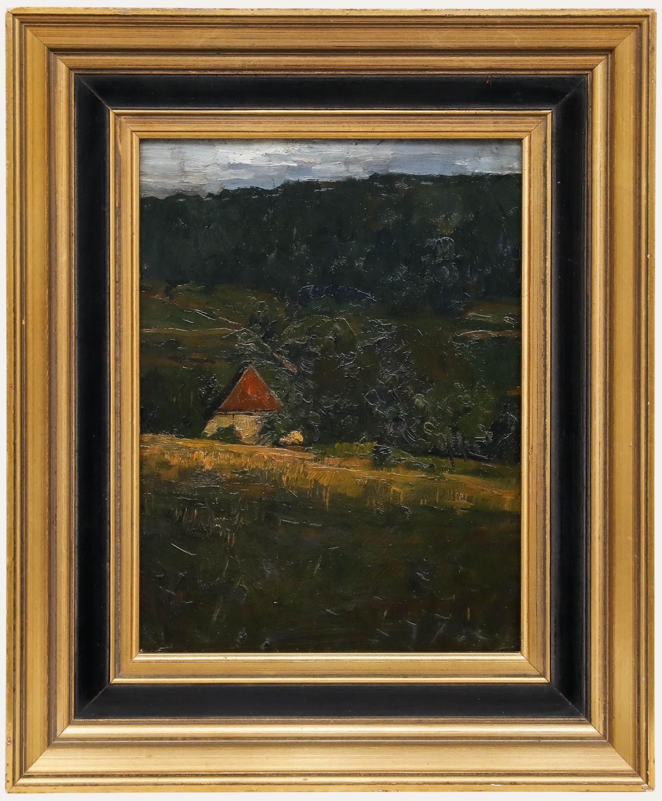 Attrib. Reinhold Schmidt (1861 1927)   Framed Oil, View Near Wildberg