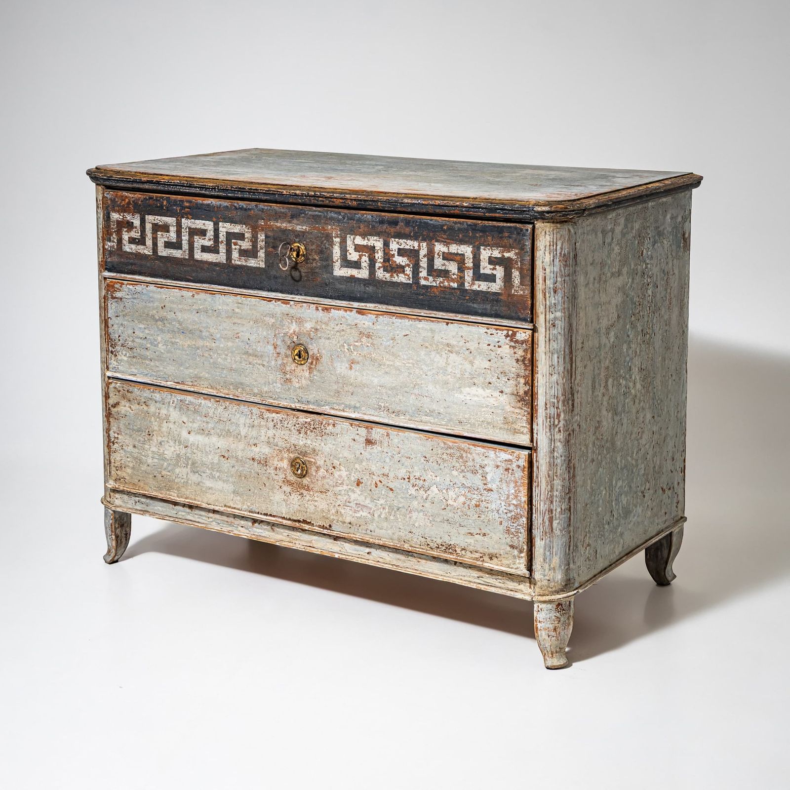 South German Painted Chest Of Drawers, Circa 1835–1840 photo furniture