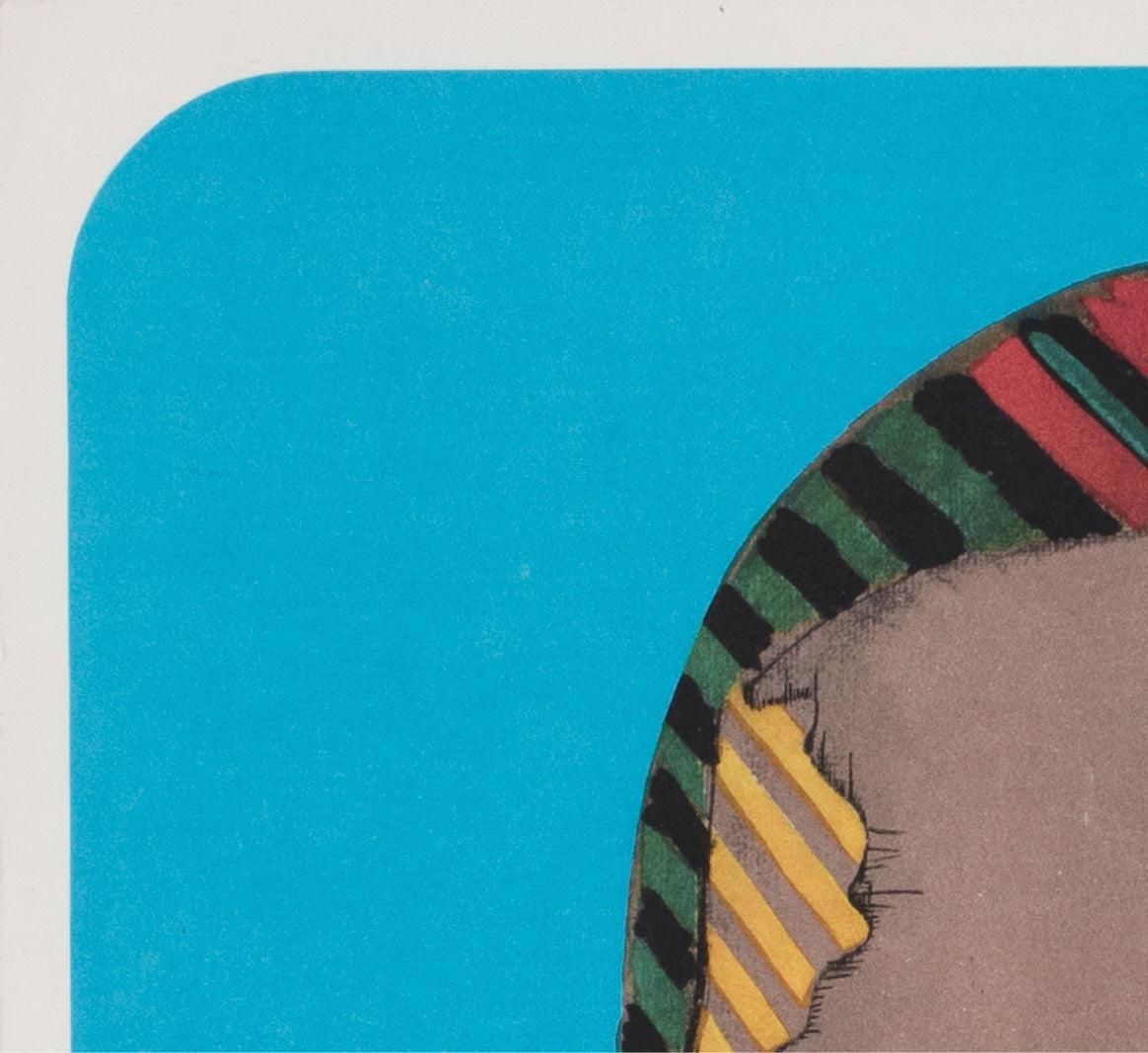 Stolen Kisses (Baisers Volés) 1970 Czech A3 Film Poster, Karel Machalek photo for sale