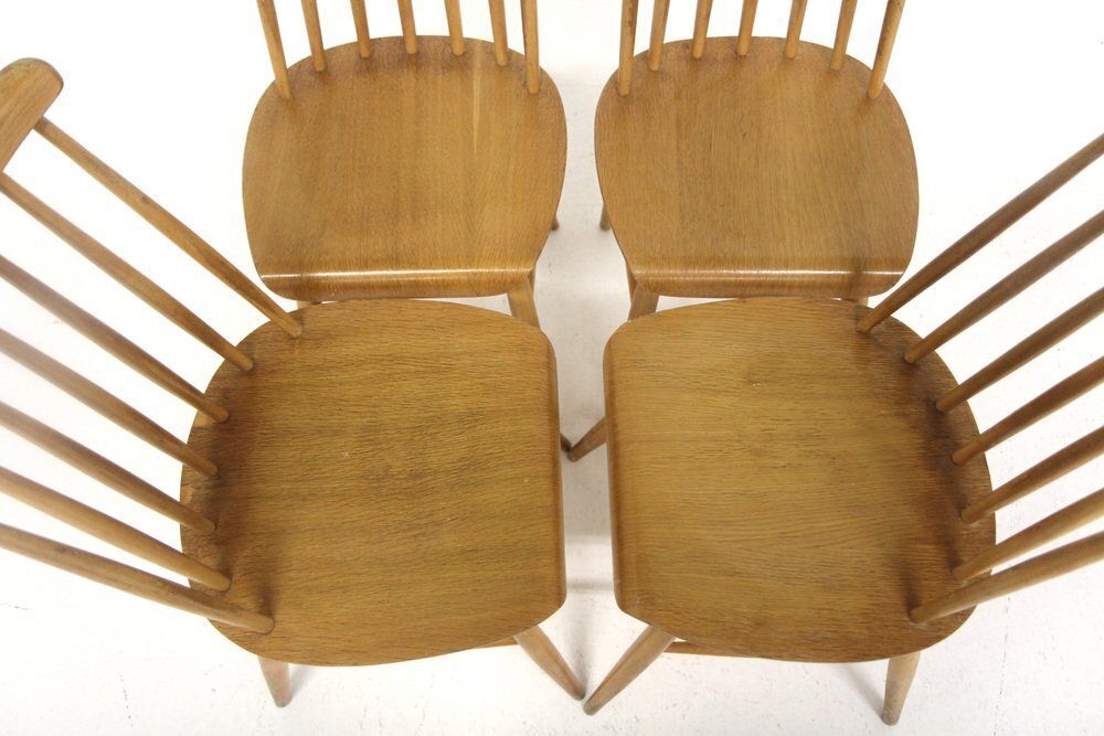 Pinnstol Scandinavian Chairs, Sweden, 1960, Set Of 4 photo buy