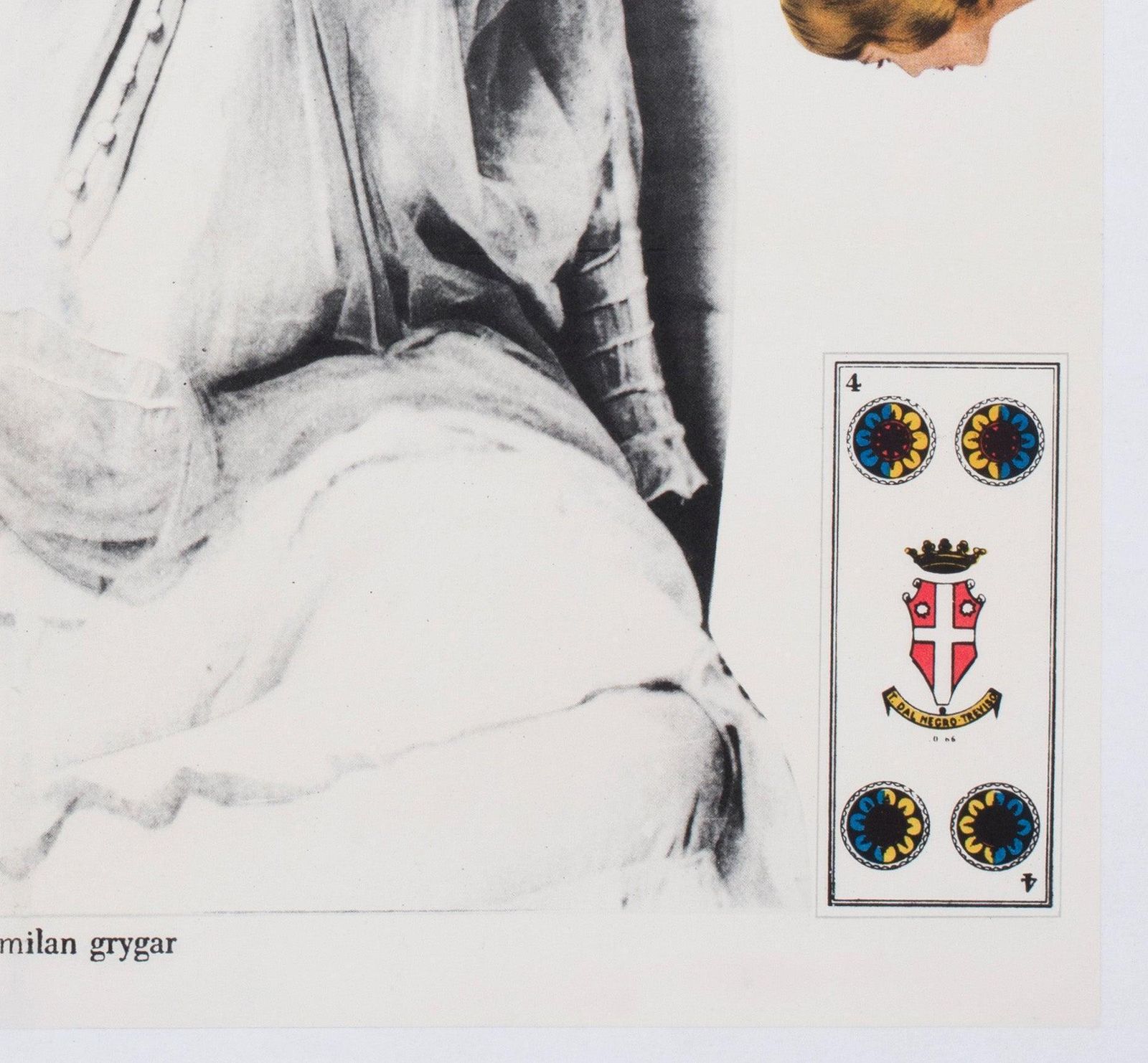 Juliet Of The Spirits 1969 Czech A1 Film Poster, Milan Grygar photo vintage