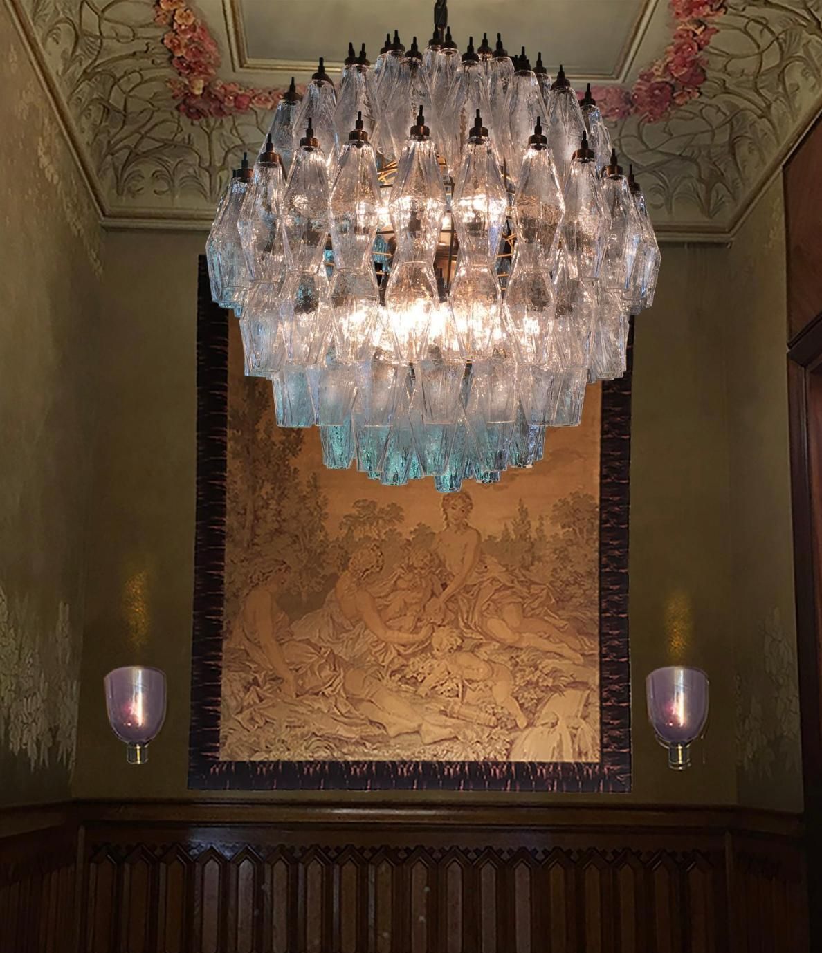 Spherical Murano Chandeliers, 1990s photo vinterior