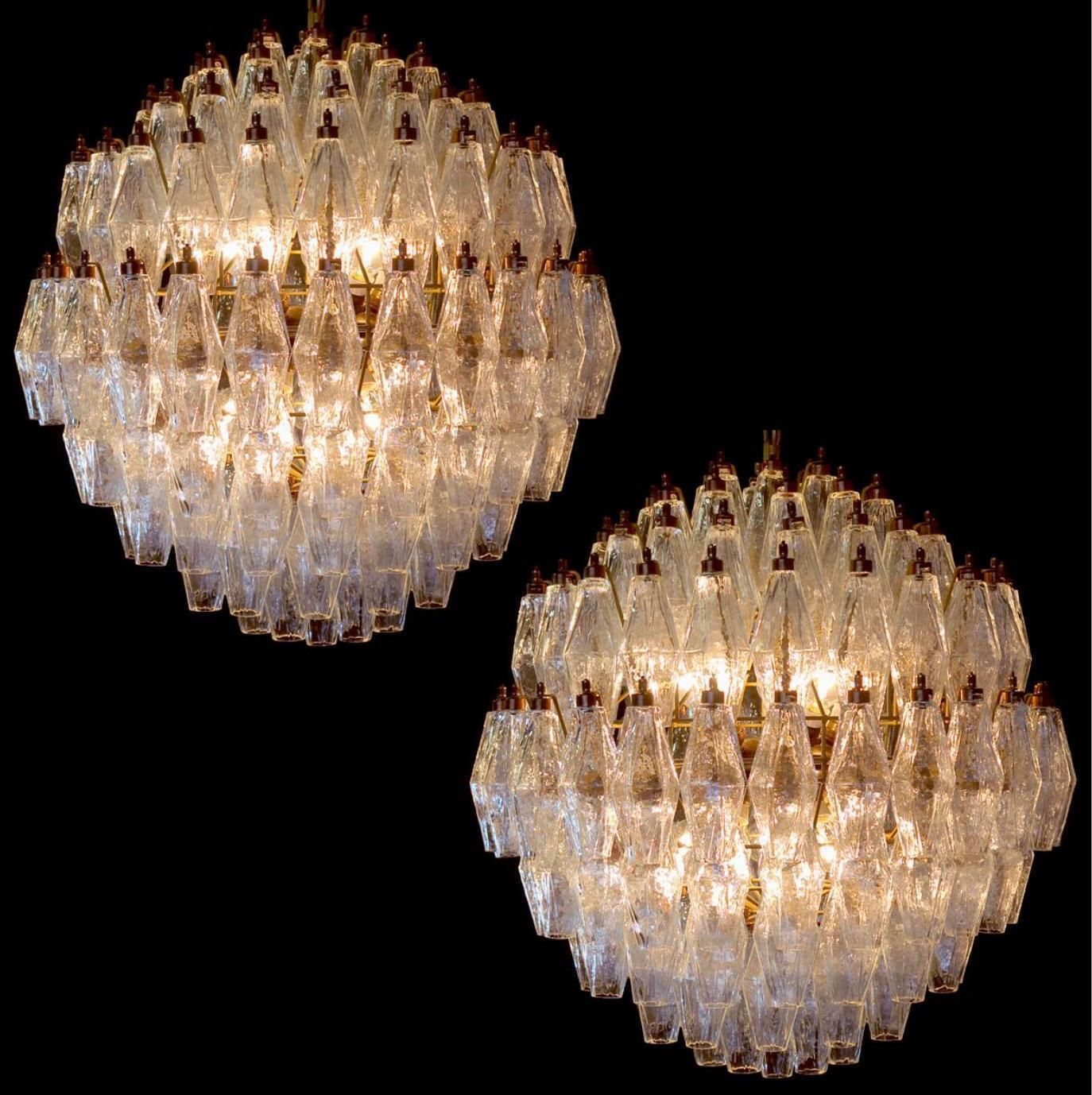 photo vinterior Spherical Murano Chandeliers, 1990s