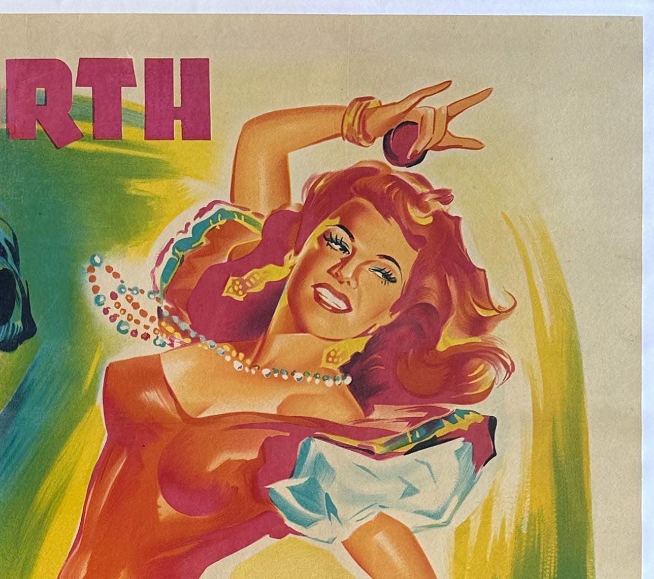 The Loves Of Carmen 1948 French Grande Film Poster, Constantin Belinsky photo Art