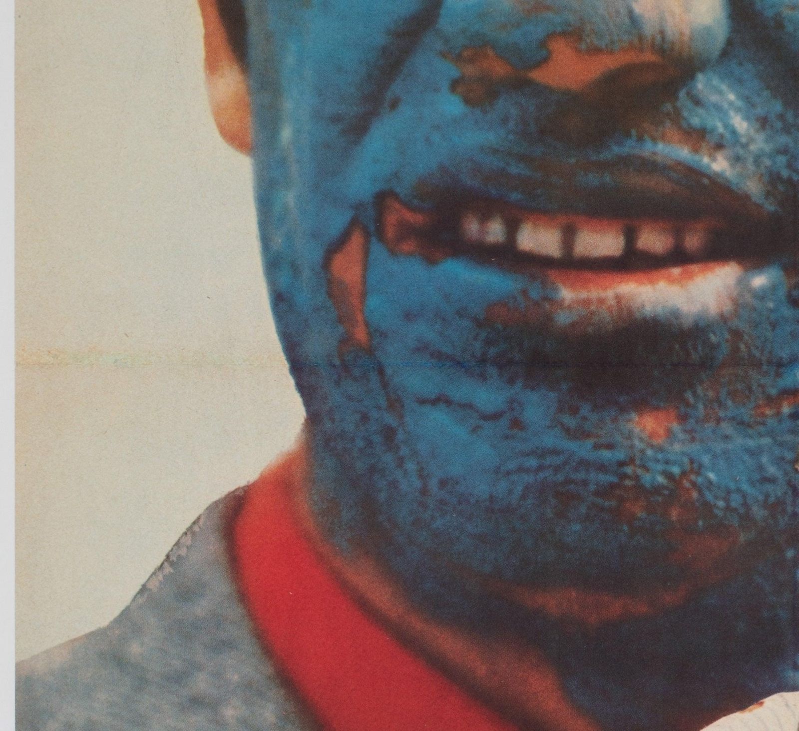 Pierrot Le Fou 1965 French Moyenne Film Poster photo Art