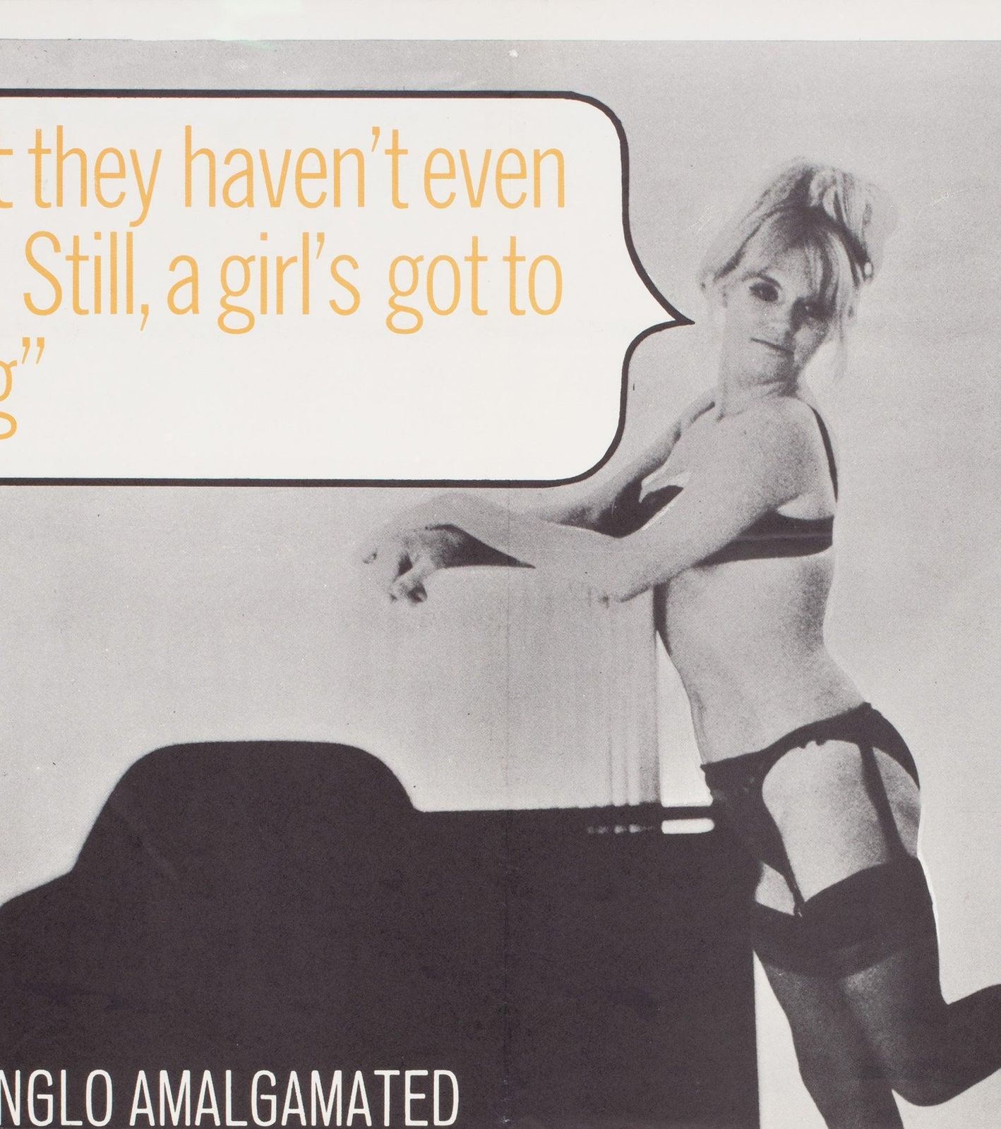 Poor Cow 1967 Uk Quad Film Poster photo Art