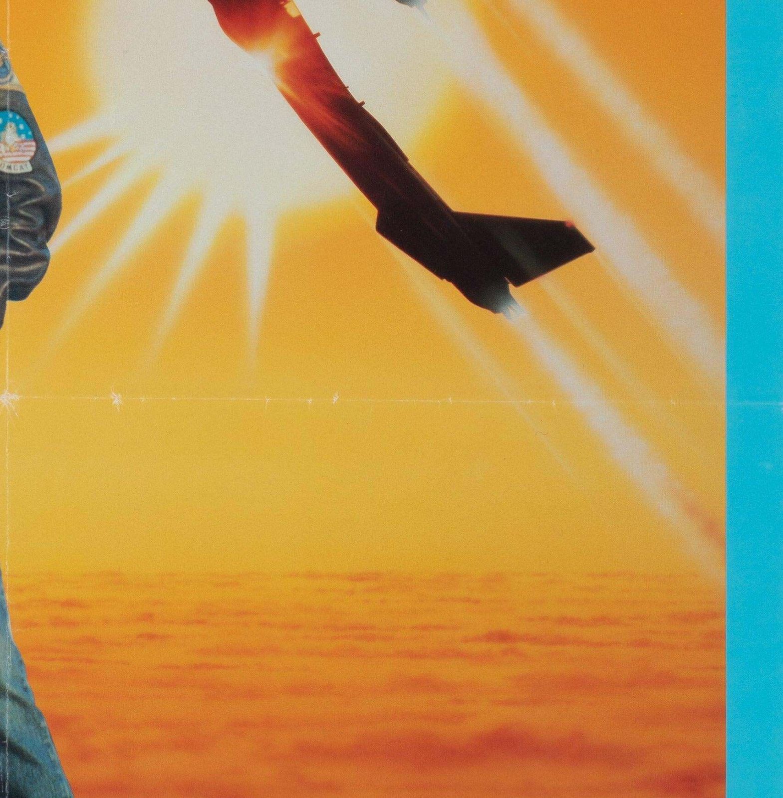 Top Gun 1986 Australian Advance Film Poster photo vinterior