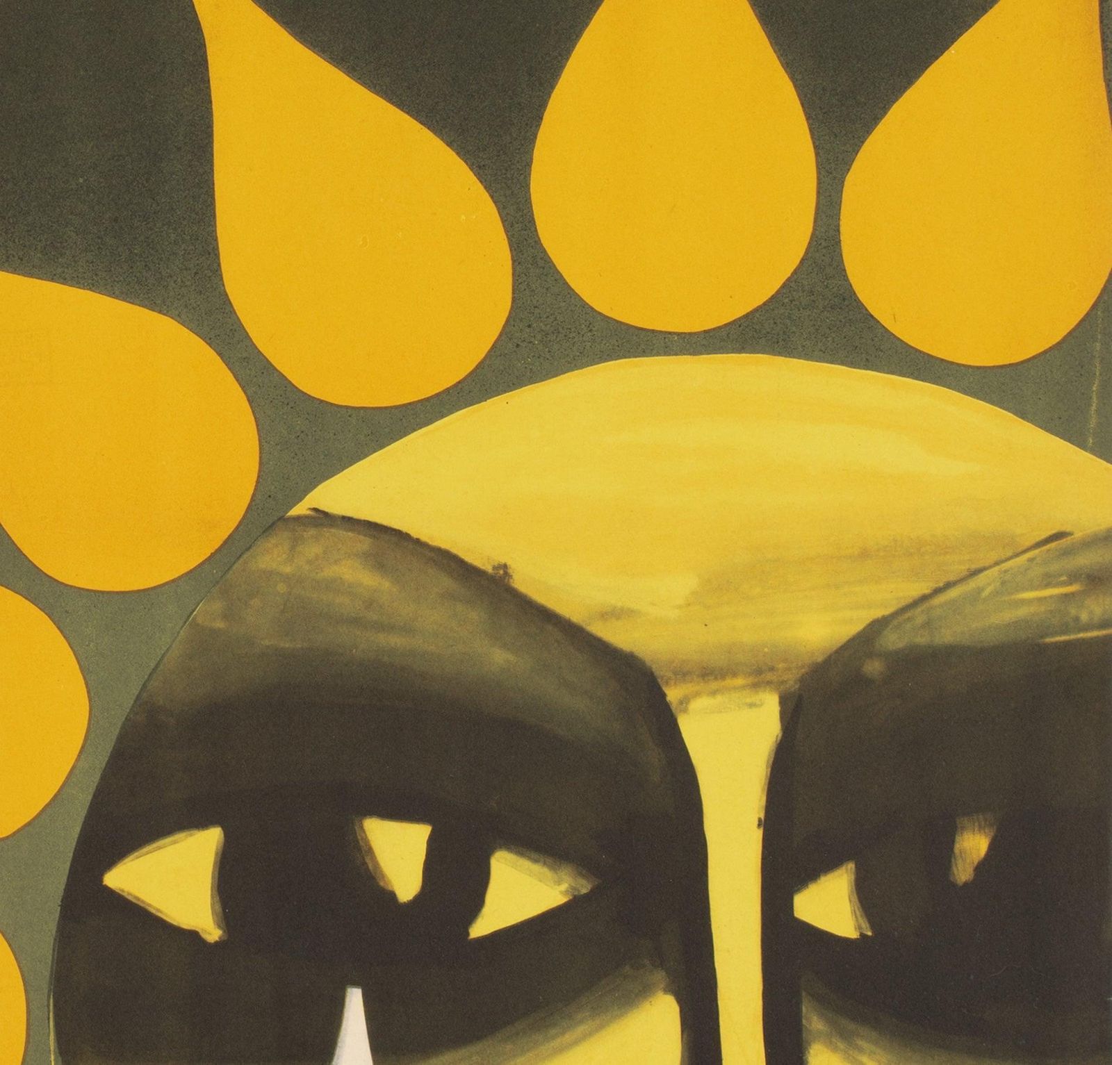 Sunflower 1971 Polish A1 Film Poster, Wiktor Gorka photo vinterior