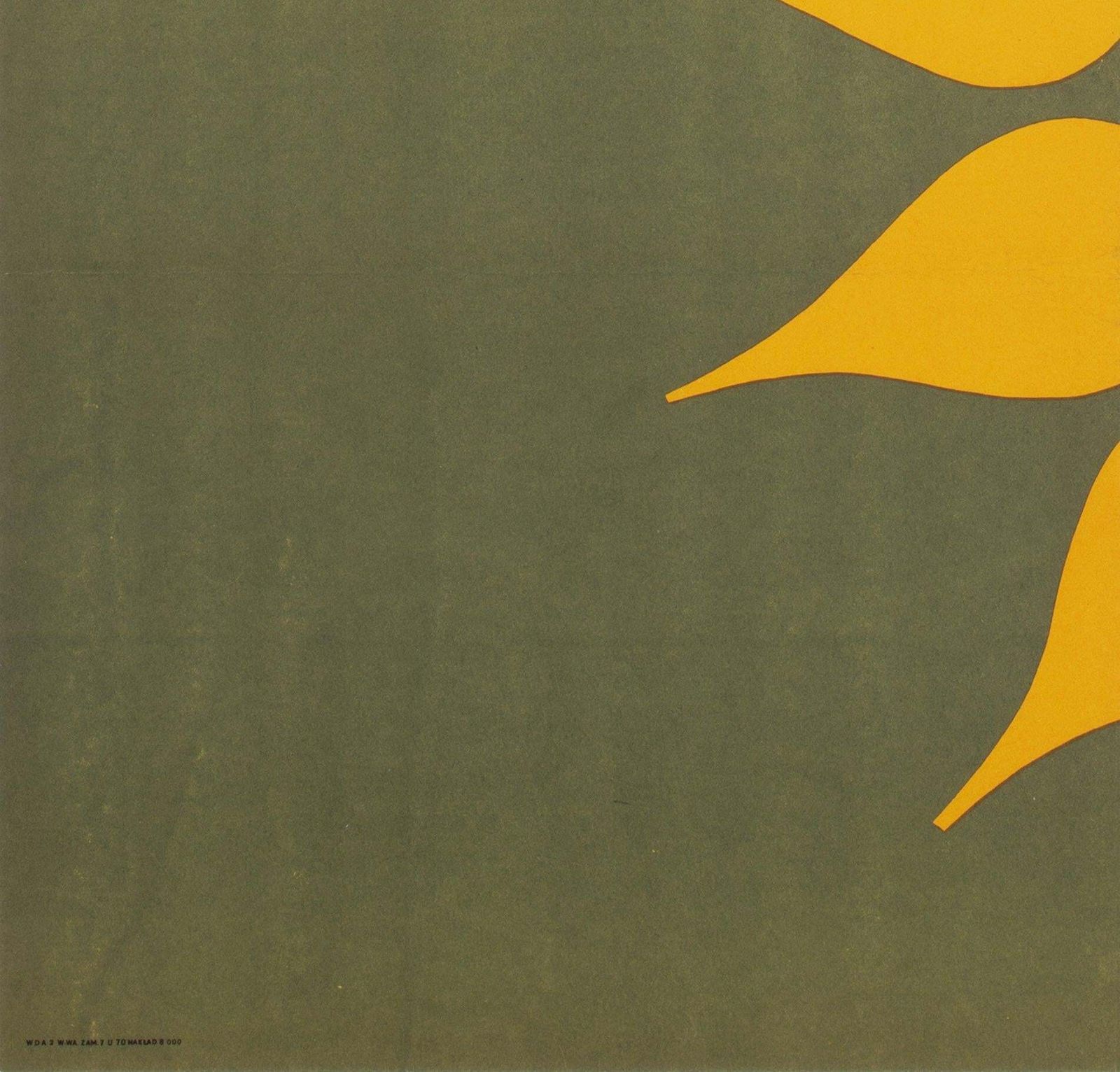 Sunflower 1971 Polish A1 Film Poster, Wiktor Gorka photo buy