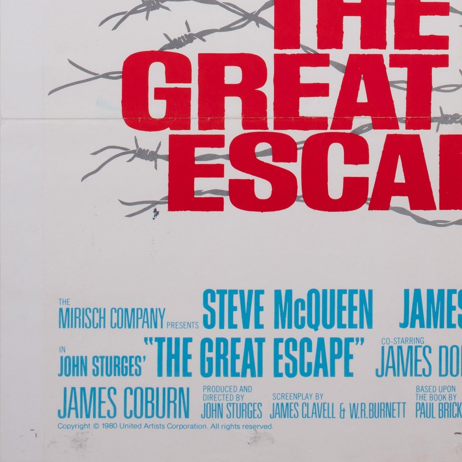 The Great Escape R1980 Us International Film Poster, Frank Mccarthy photo buy