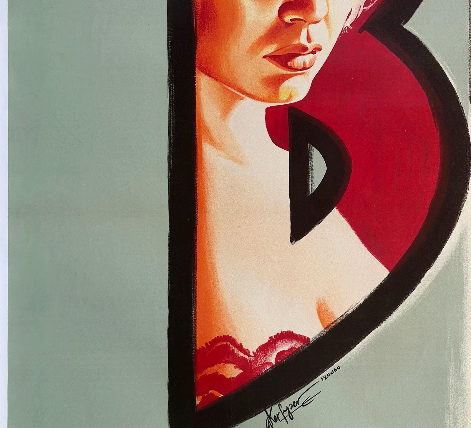 The Night Heaven Fell 1958 Style A French Grande Film Poster, Georges Kerfyser photo 3315.0