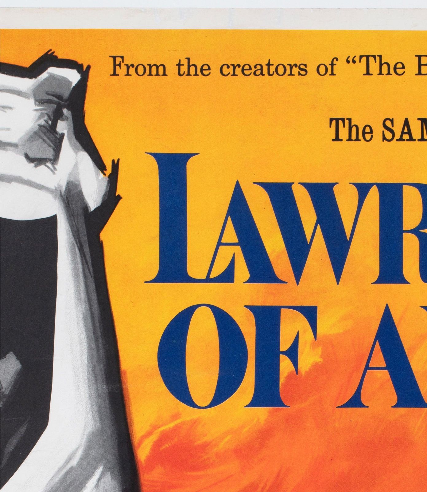 Lawrence Of Arabia 1962 Pre Oscars Uk Quad Film Poster, Georges Kerfyser photo Art