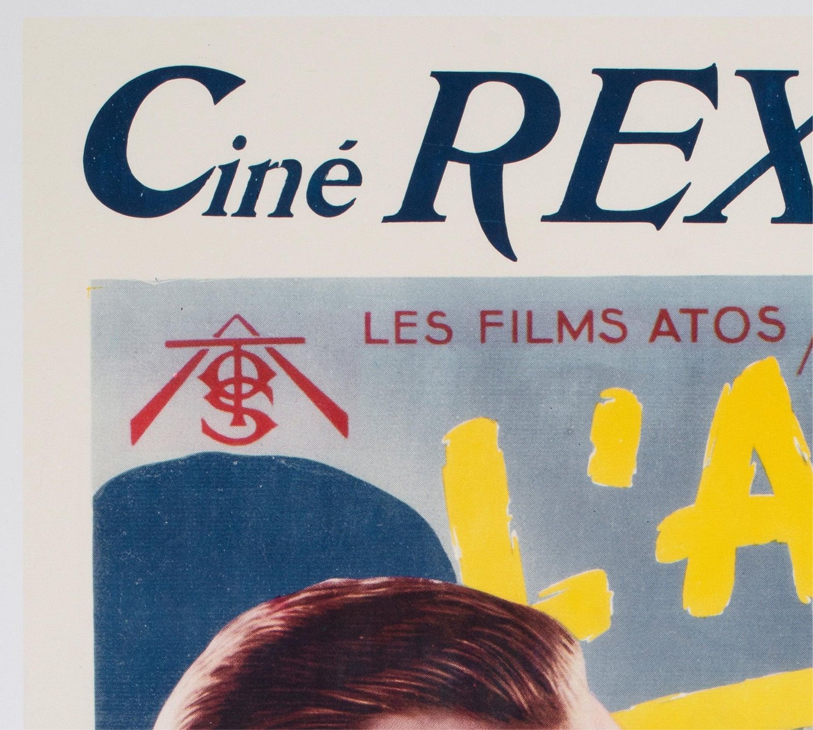 L'alibi 1938 Belgian Film Poster photo for sale