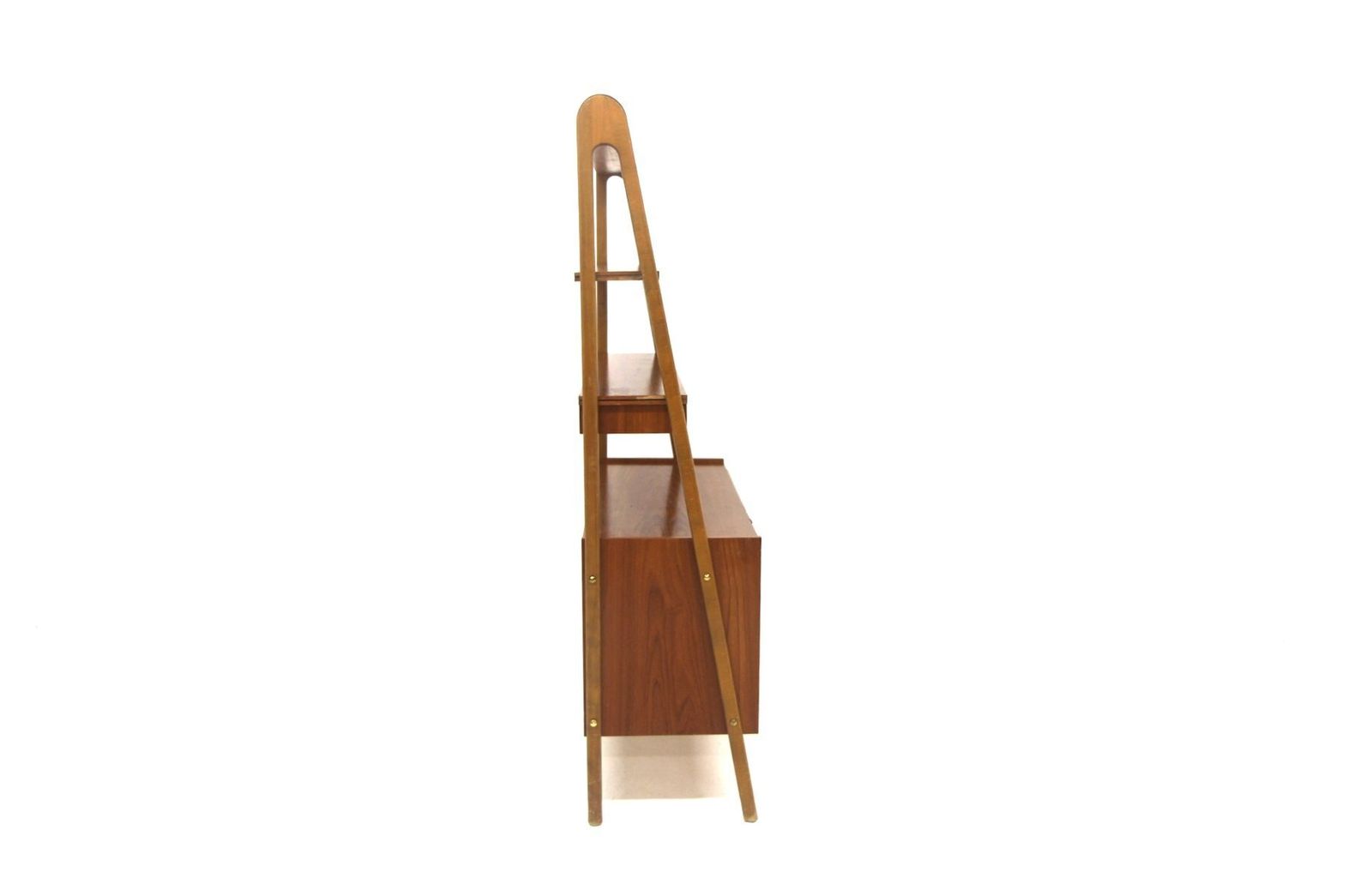 Scandinavian Teak Secretary Desk, Sweden, 1960 photo for sale