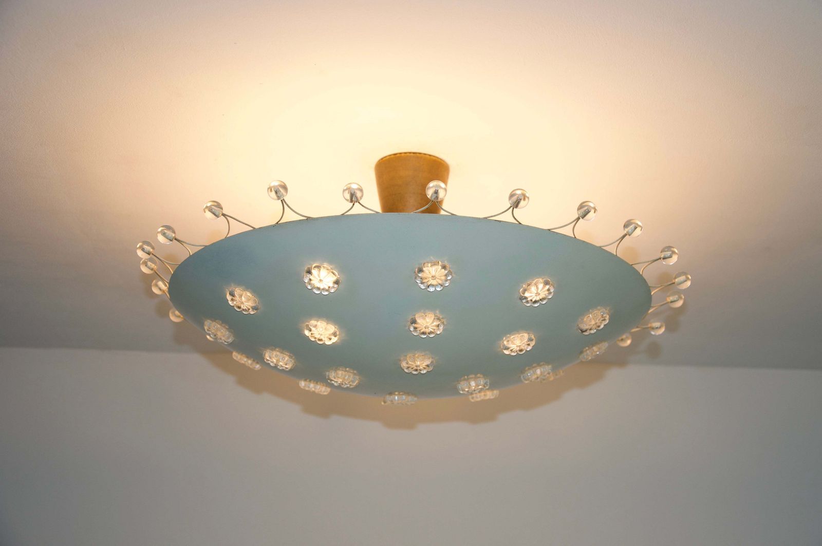 Large White Chandelier By Emil Stejnar For Rupert Nikoll, 1960s photo furniture
