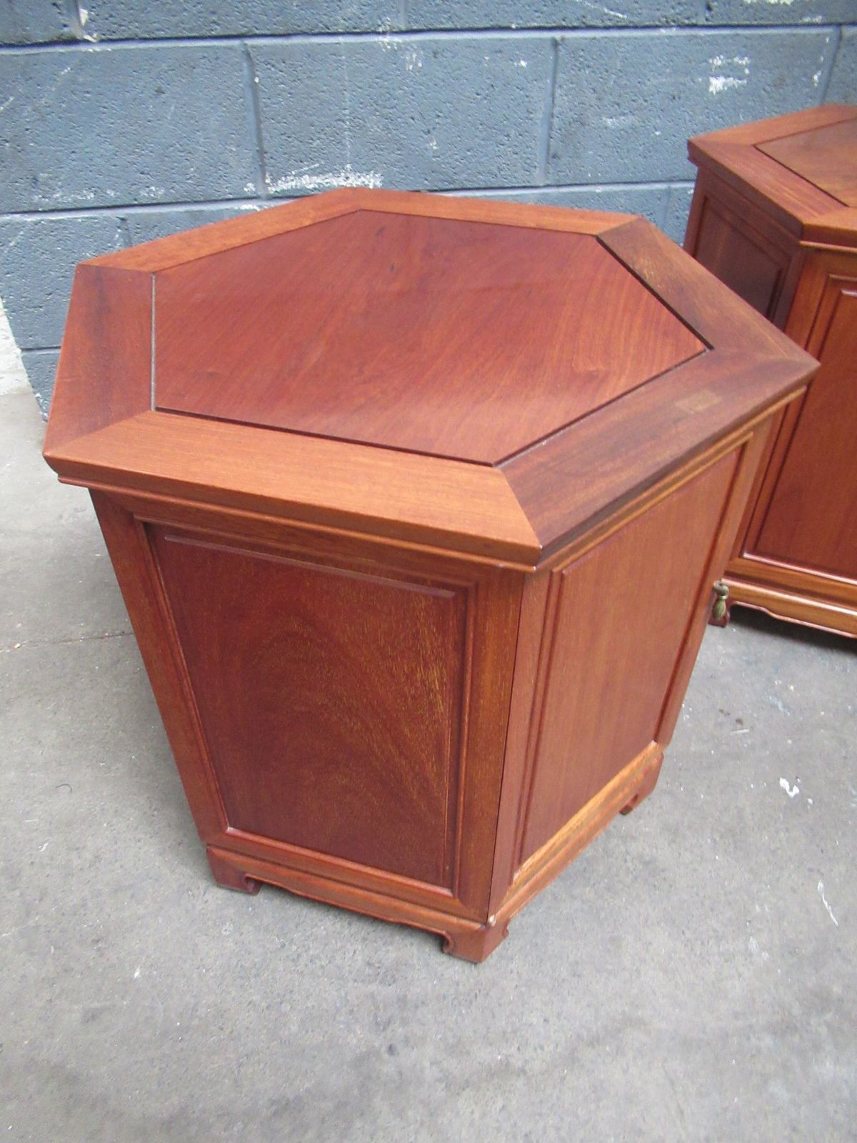 photo furniture A Pair Of  Hard Wood   Chinese    Side  Cabinets