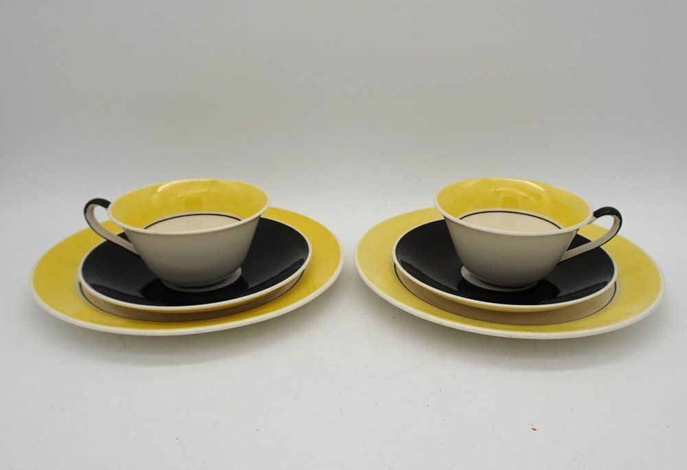 photo furniture Art Deco Dutch Ineke Service Set By Edmond Bellefroid For Petrus Regout Maastricht Koninklijke Sphinx, 1933, Set Of 39