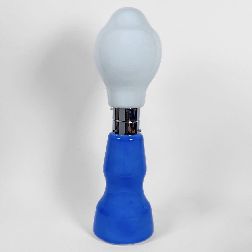 Late 20th Century Birillo Murano Glass Floor Lamp By C. Nason For Av Mazzega